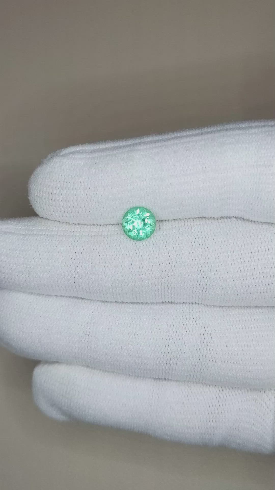 1.16 Ct. Emerald from Russia Size Video