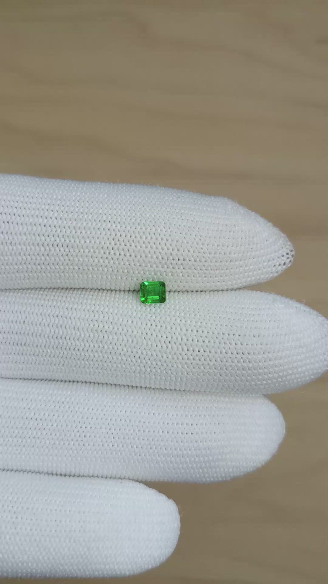 0.32 Ct. Emerald from Afghanistan Size Video