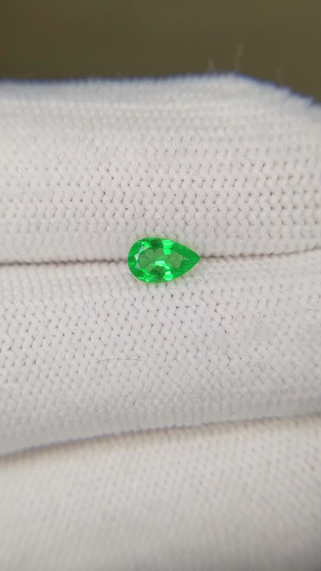 0.37 Ct. Emerald from Afghanistan Size Video