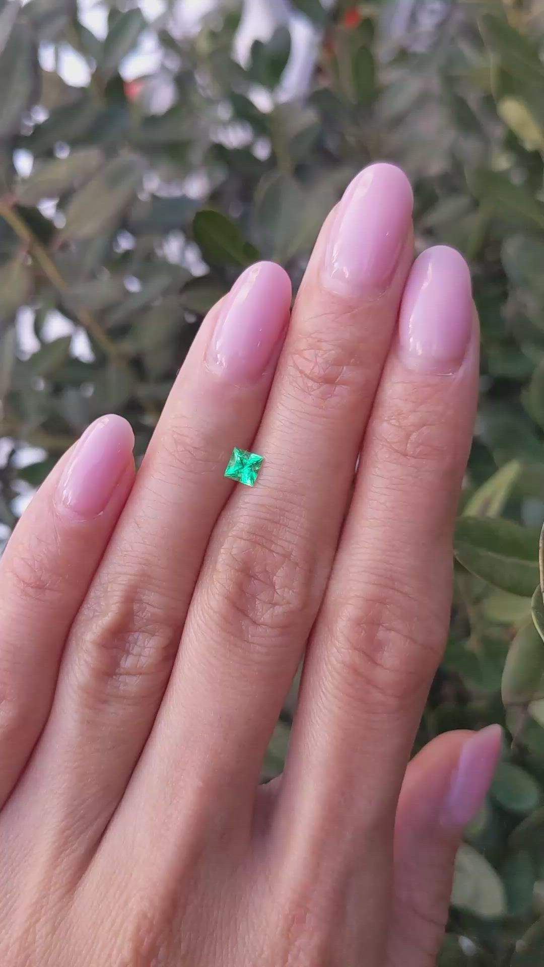 0.32 Ct. Emerald from Afghanistan Size Video