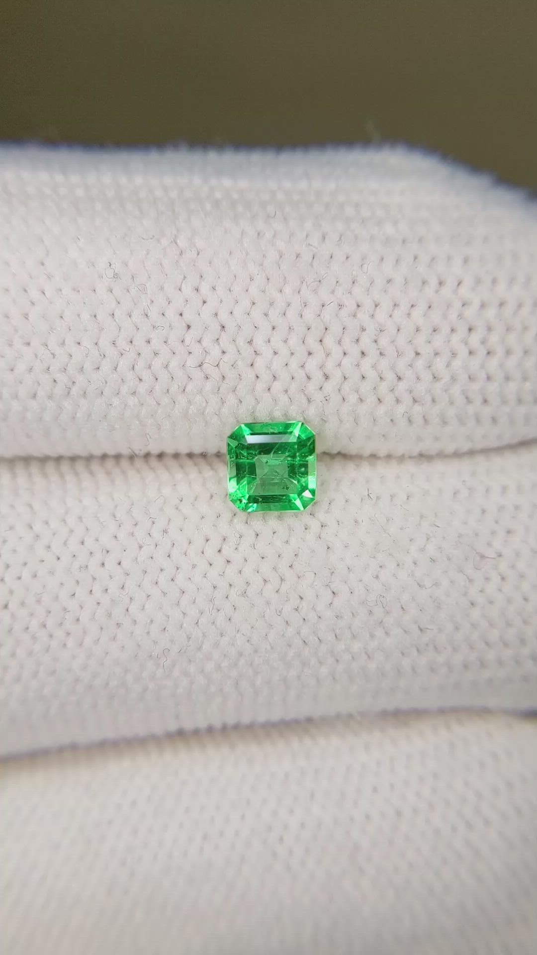 0.46 Ct. Emerald from Afghanistan Size Video