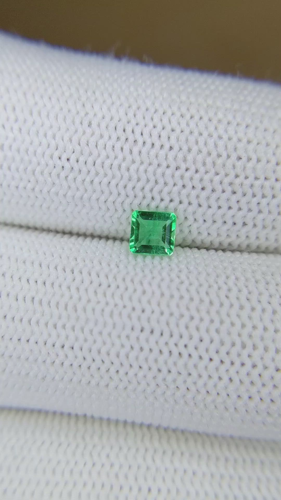 0.36 Ct. Emerald from Afghanistan Size Video