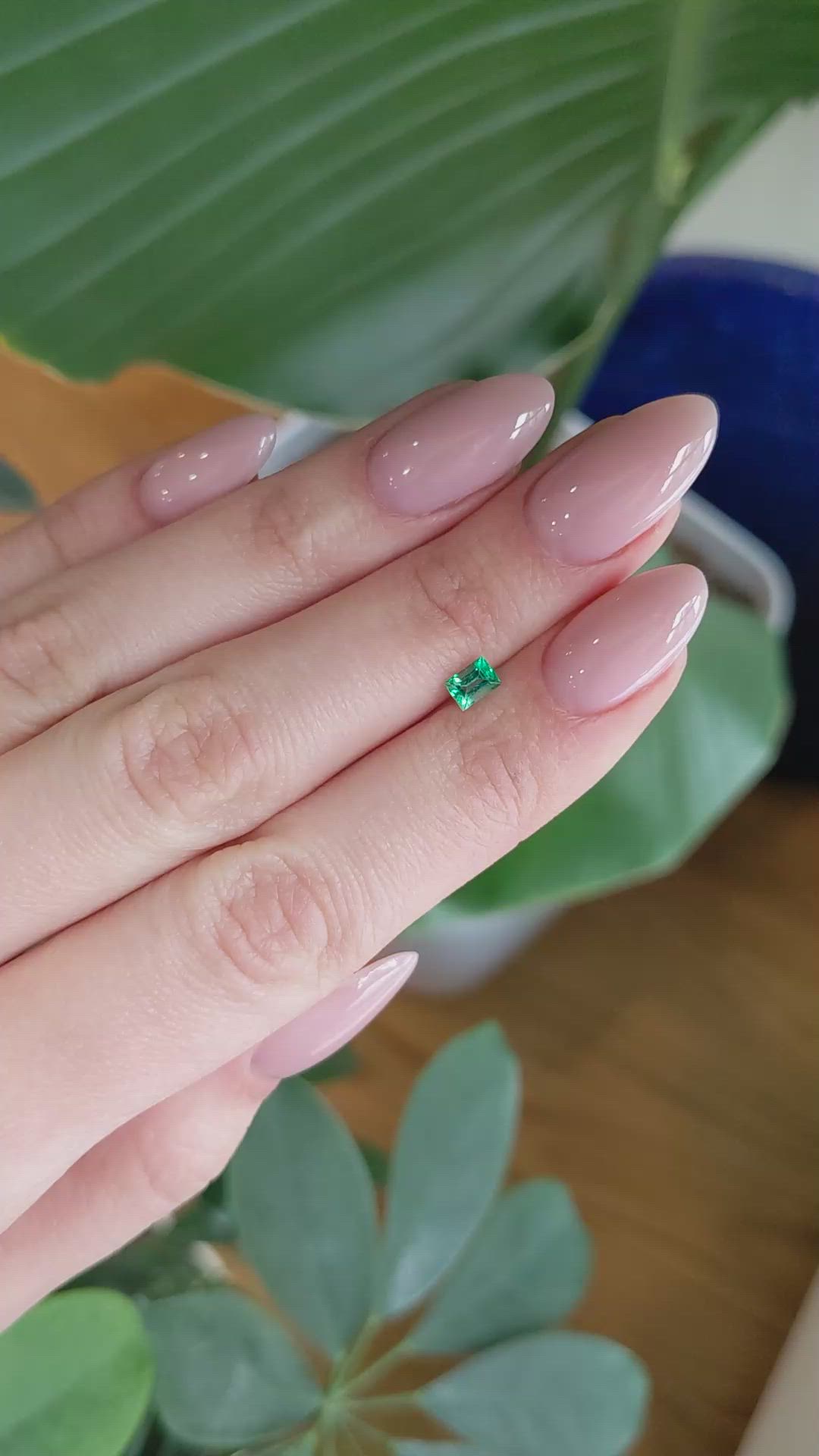 0.32 Ct. Emerald from Afghanistan Size Video