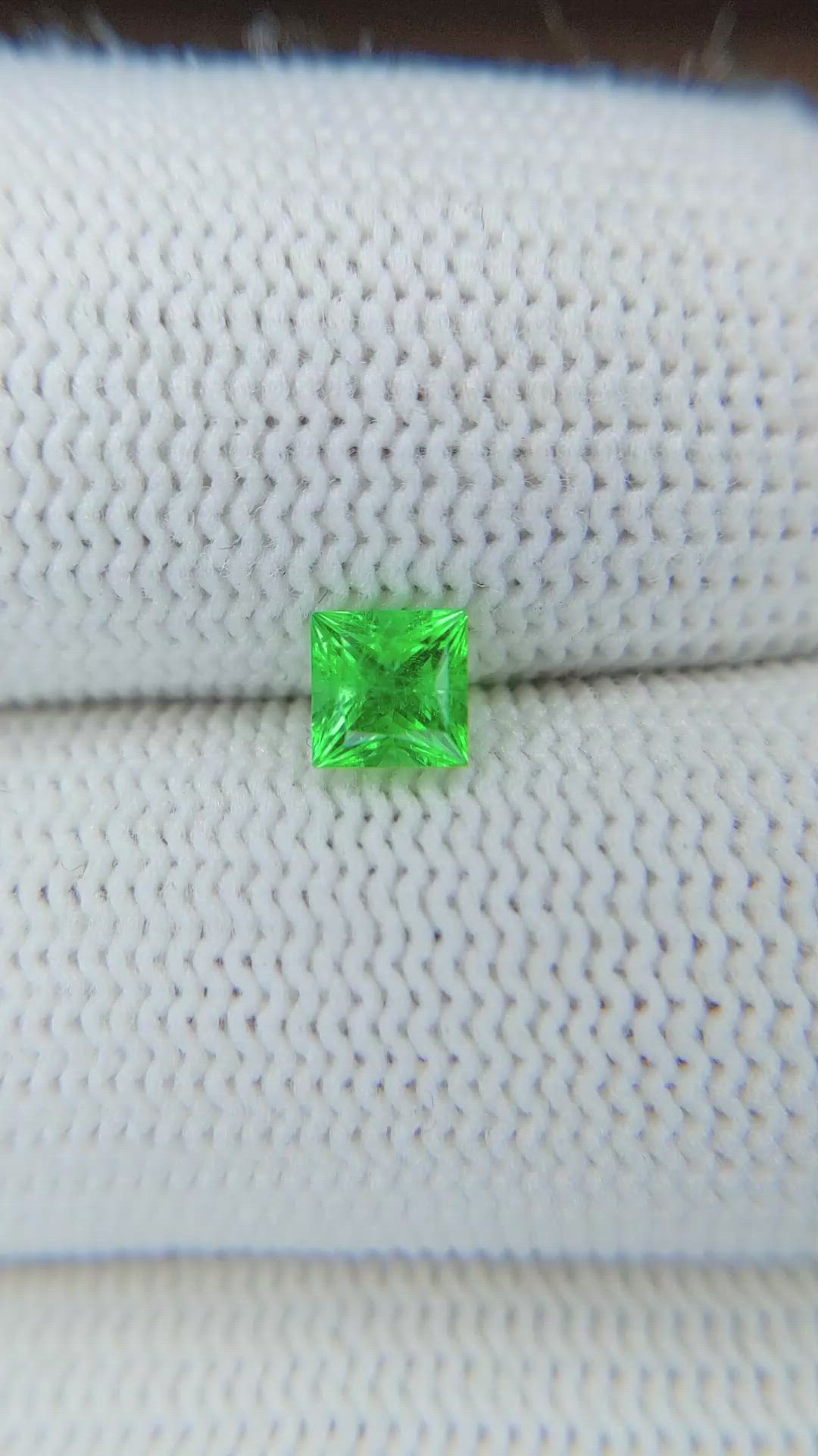 0.54 Ct. Emerald from Afghanistan Size Video