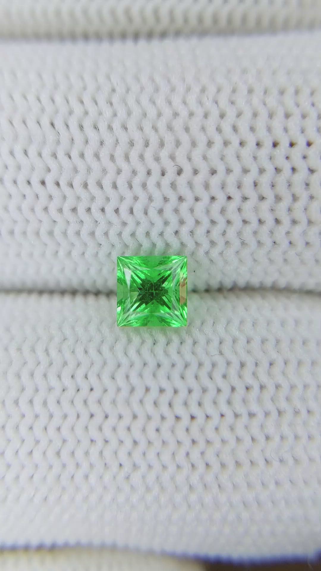 0.51 Ct. Emerald from Afghanistan Size Video