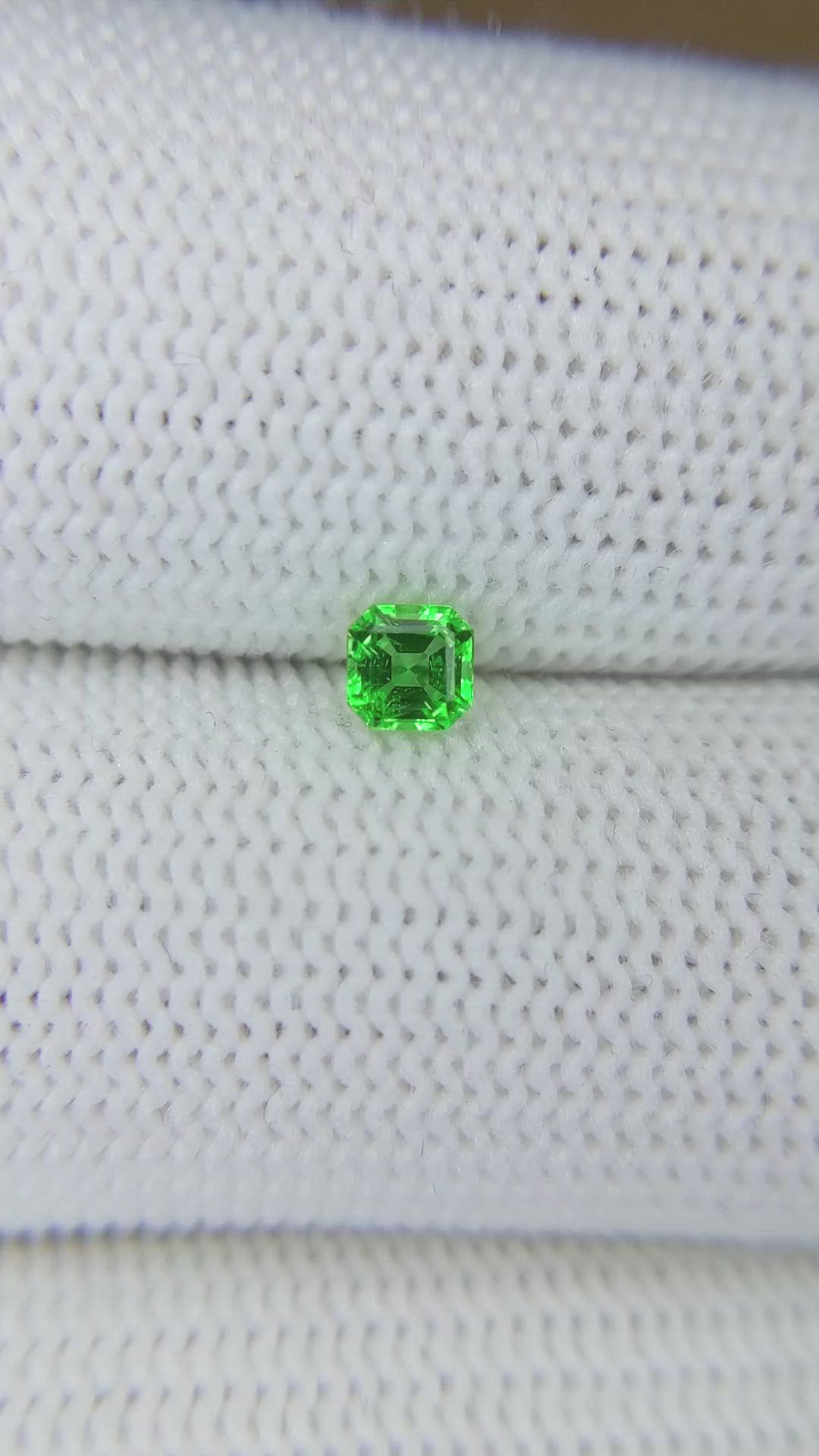 0.29 Ct. Emerald from Afghanistan Size Video