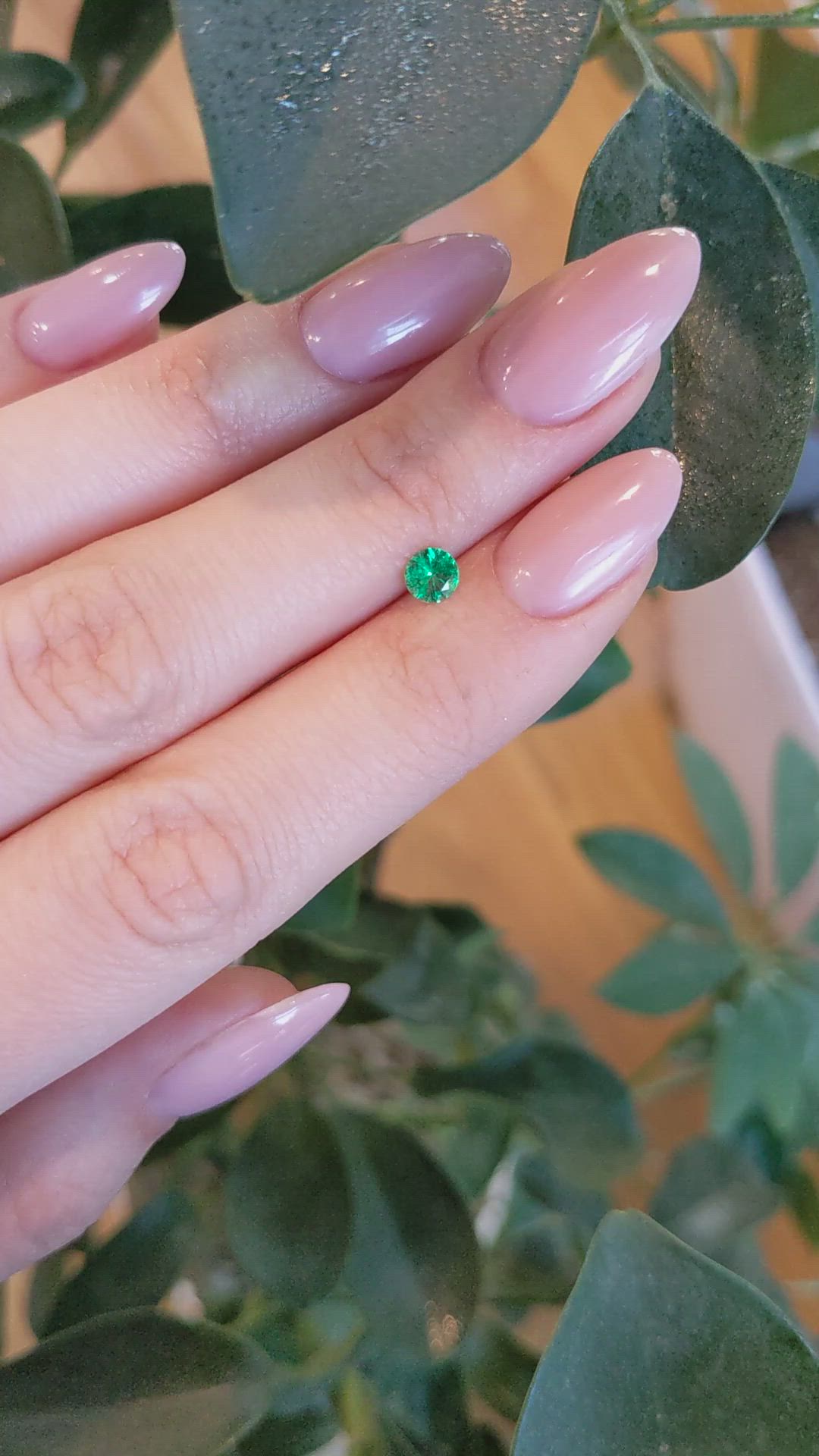 0.32 Ct. Emerald from Afghanistan Size Video