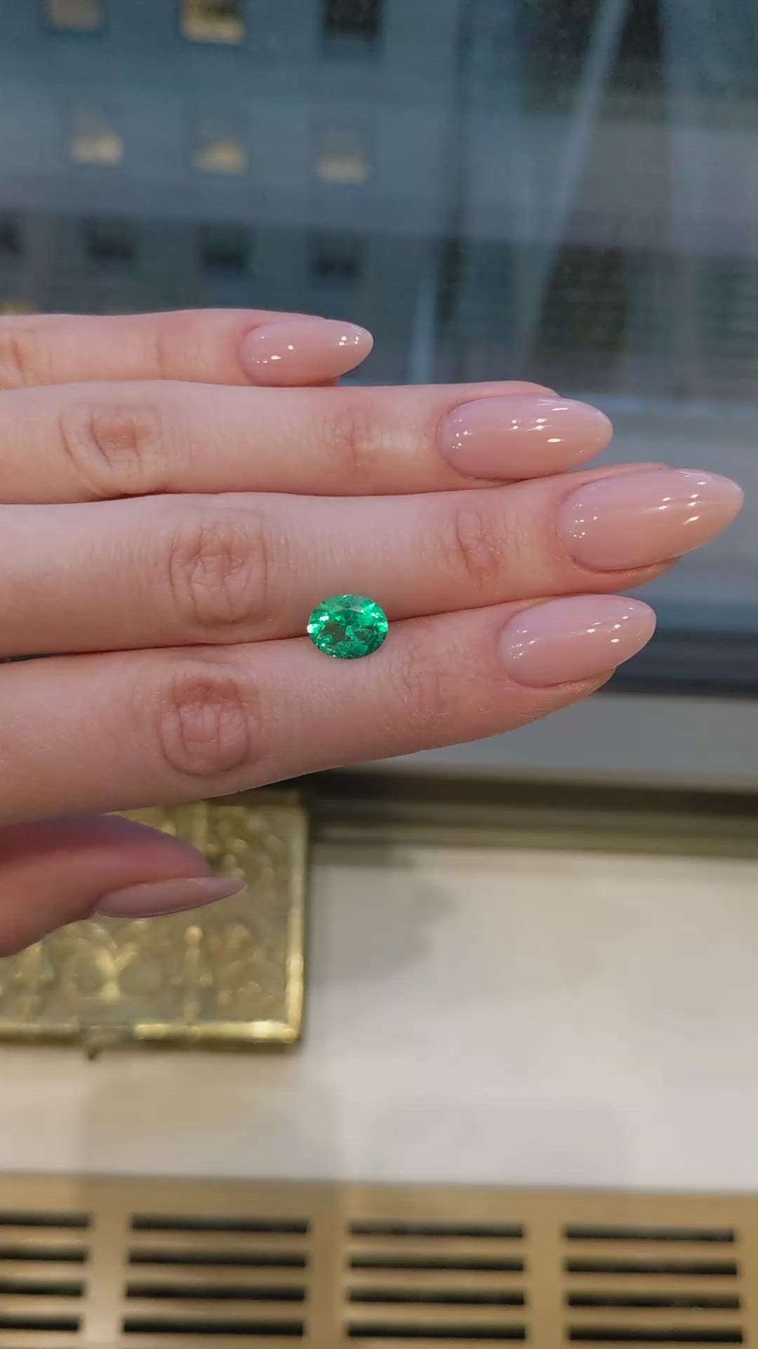 1.95 Ct. Emerald from Colombia Size Video