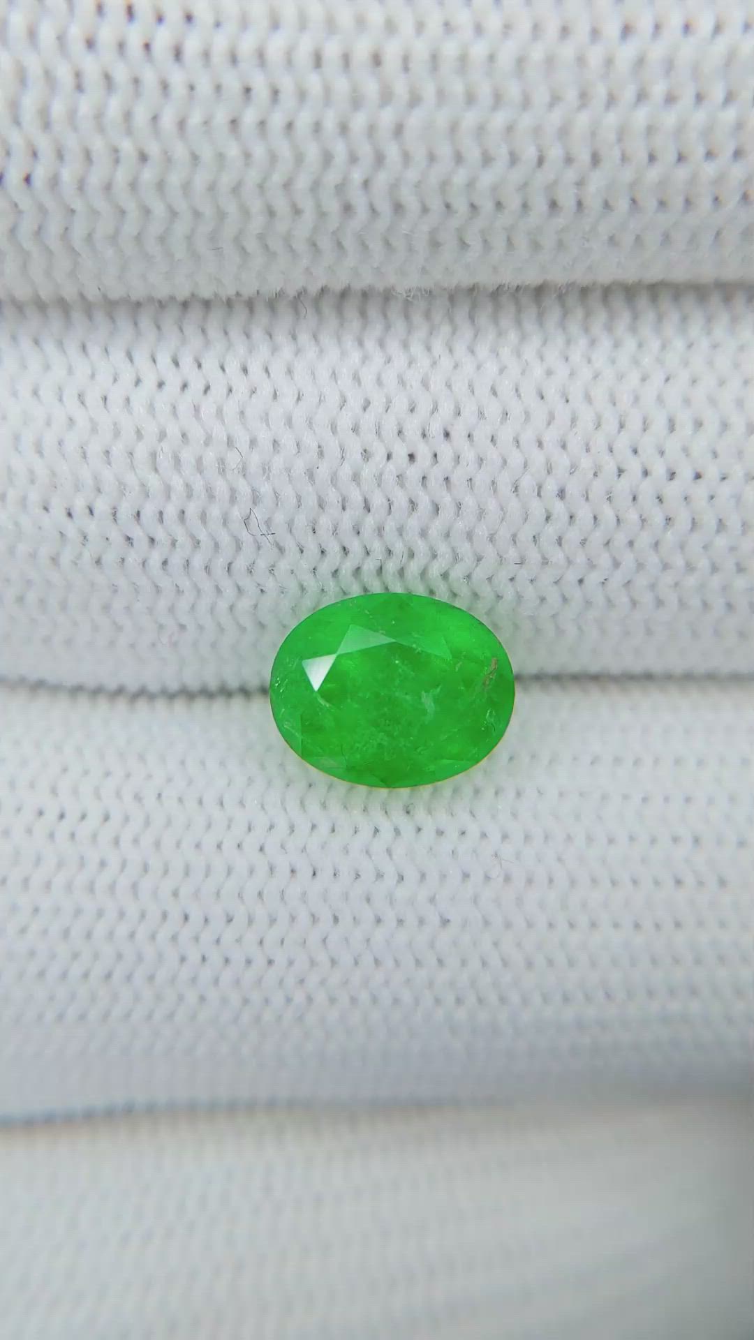 2.74 Ct. Emerald from Afghanistan Size Video