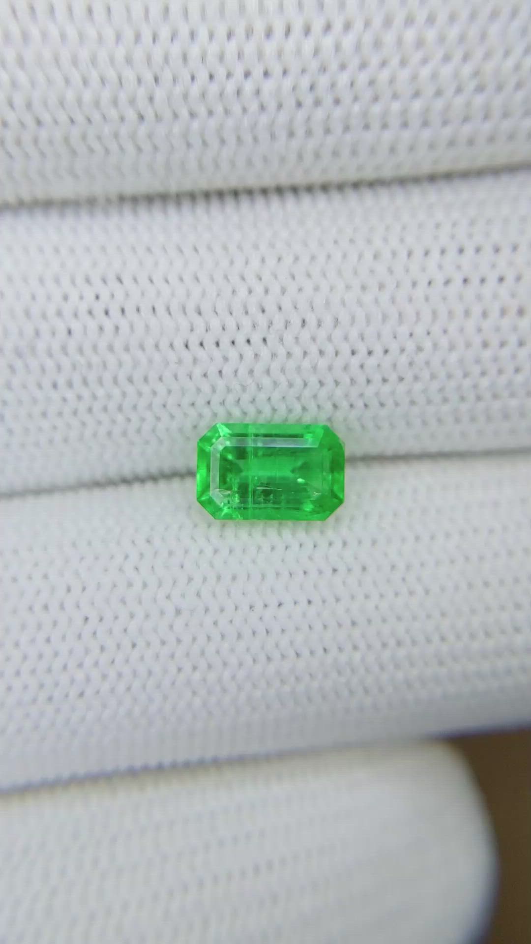 1.48 Ct. Emerald from Afghanistan Size Video