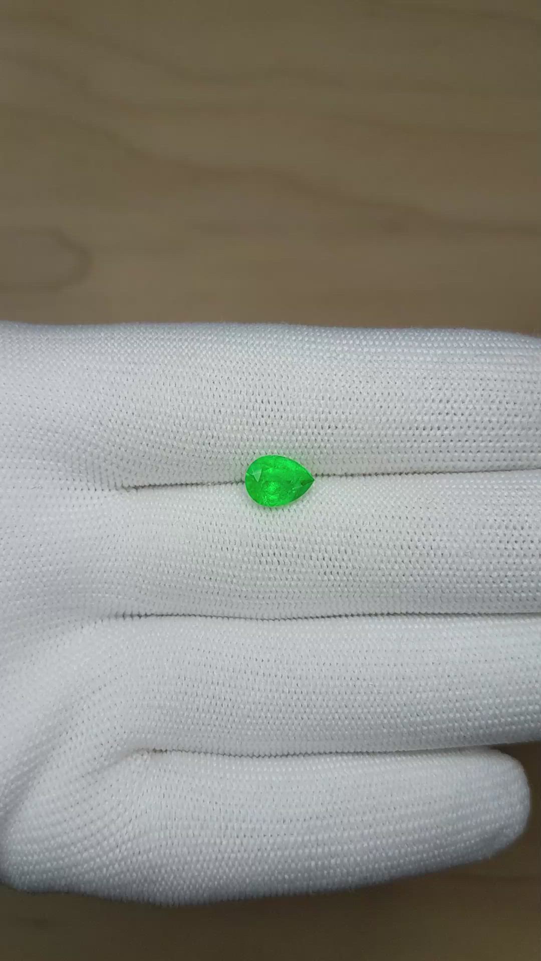 1.73 Ct. Emerald from Afghanistan Size Video