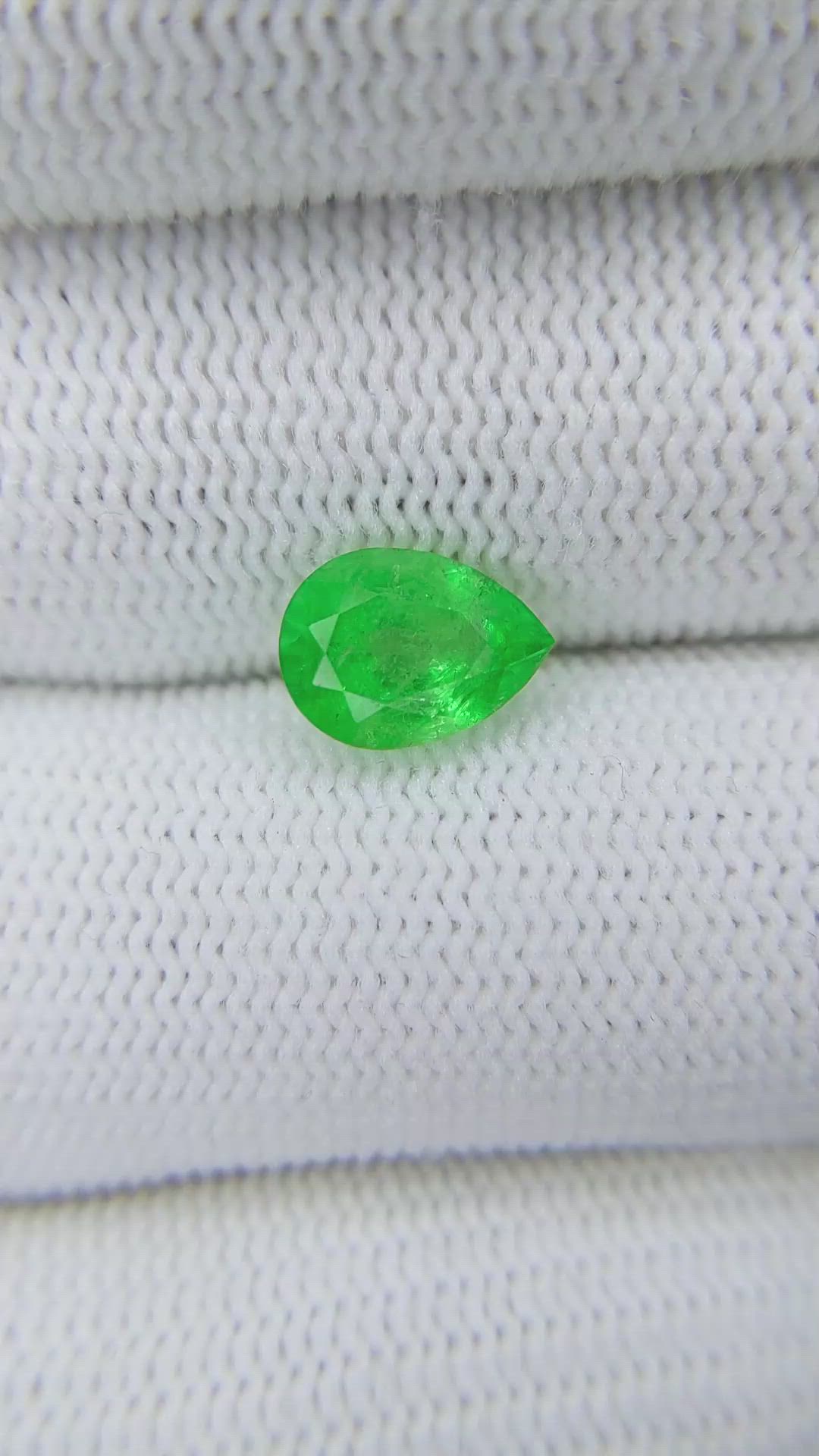 1.73 Ct. Emerald from Afghanistan Size Video