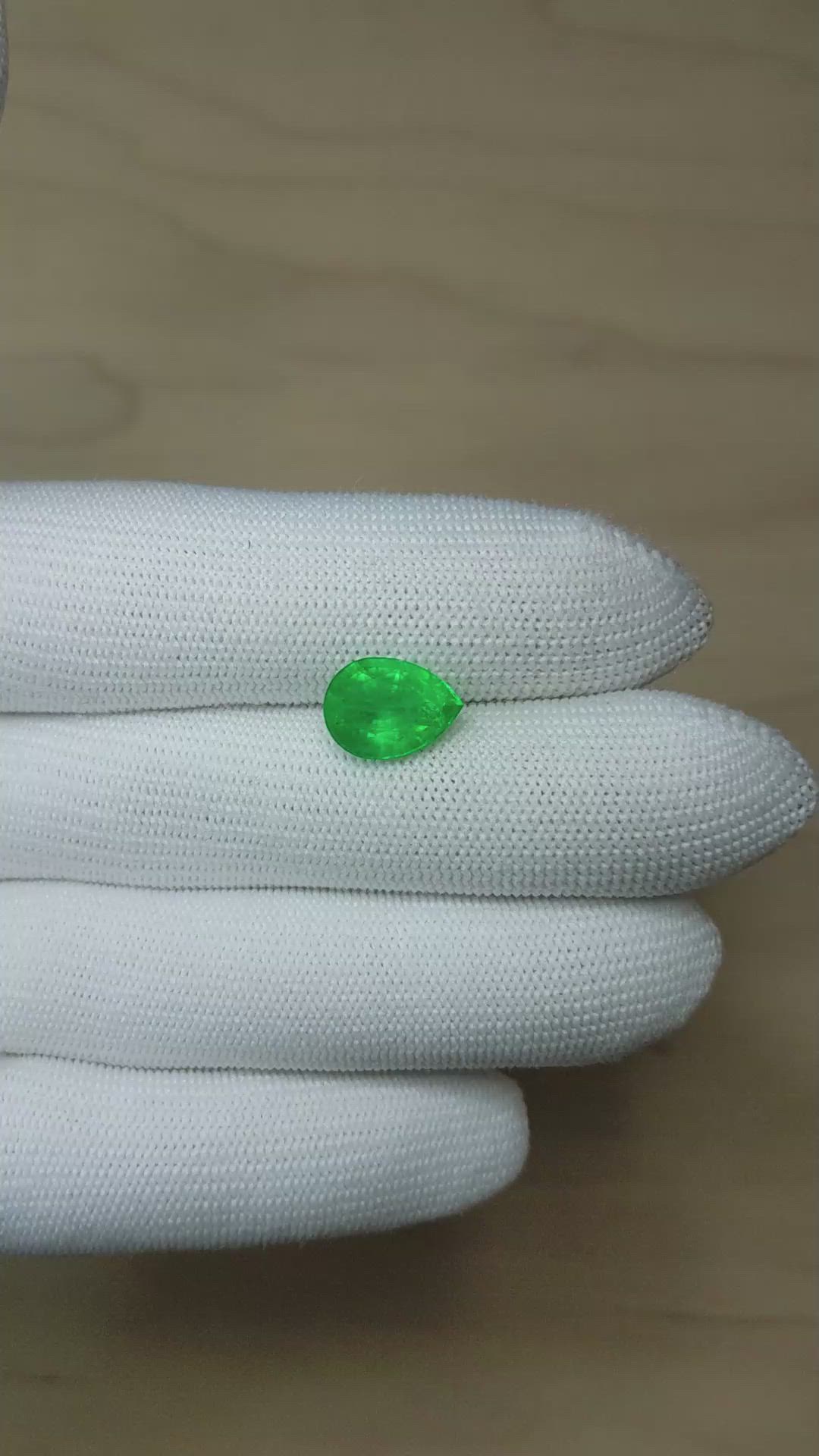 4.03 Ct. Emerald from Afghanistan Size Video