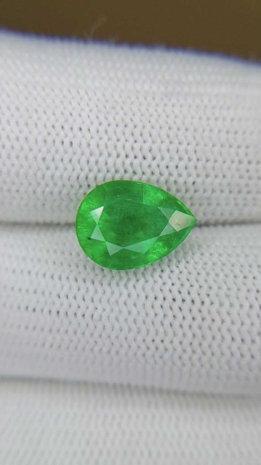4.03 Ct. Emerald from Afghanistan Size Video