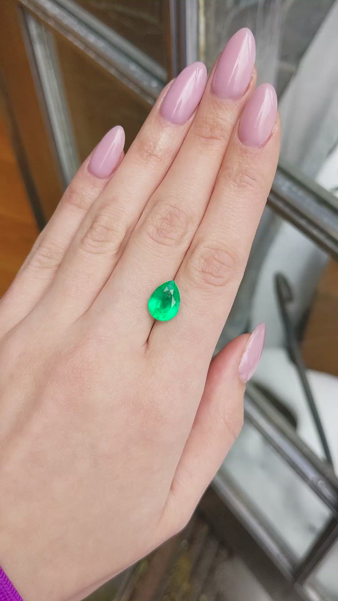 4.03 Ct. Emerald from Afghanistan Size Video