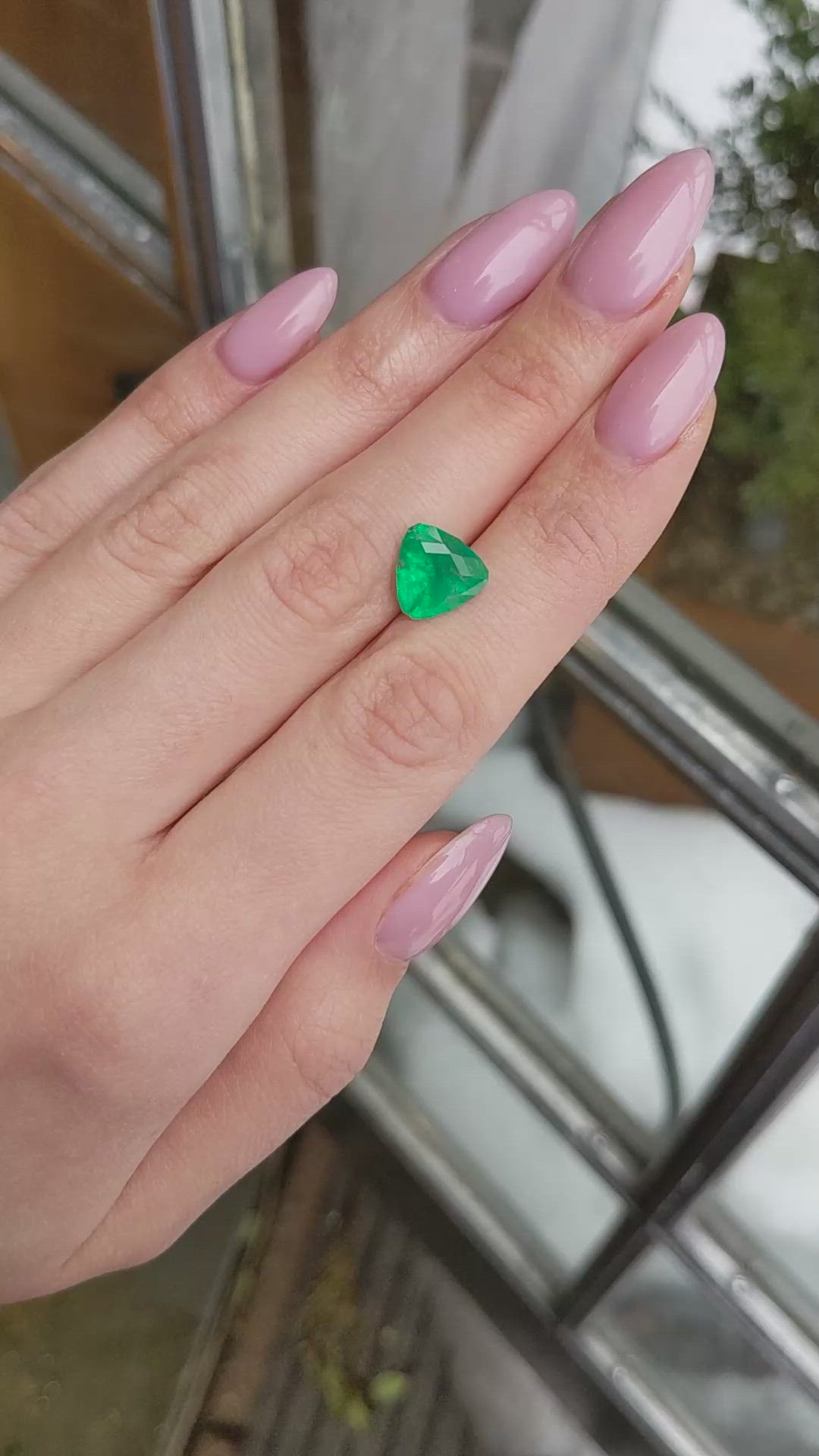 3.10 Ct. Emerald from Afghanistan Size Video