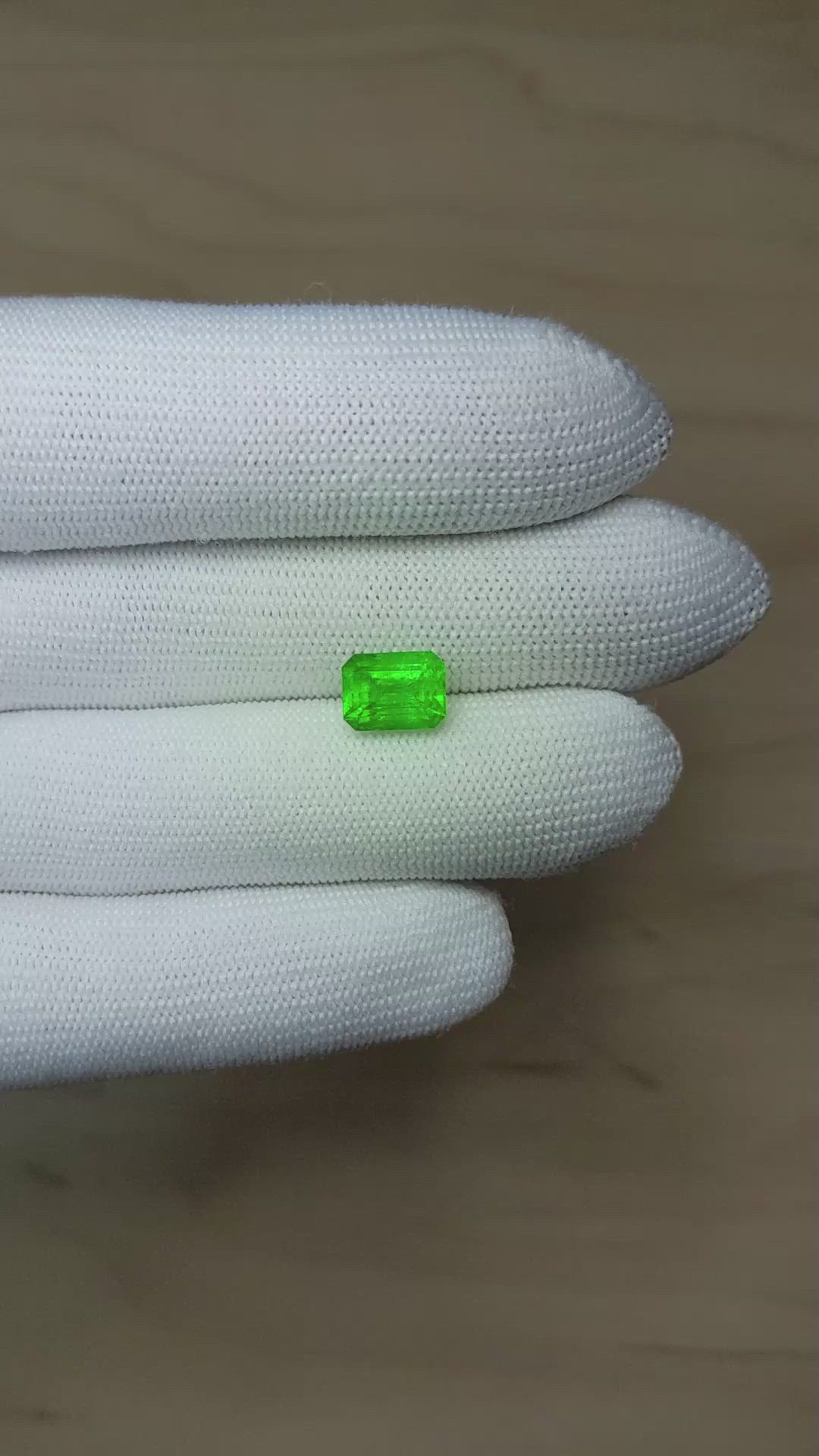 3.19 Ct. Emerald from Afghanistan Size Video