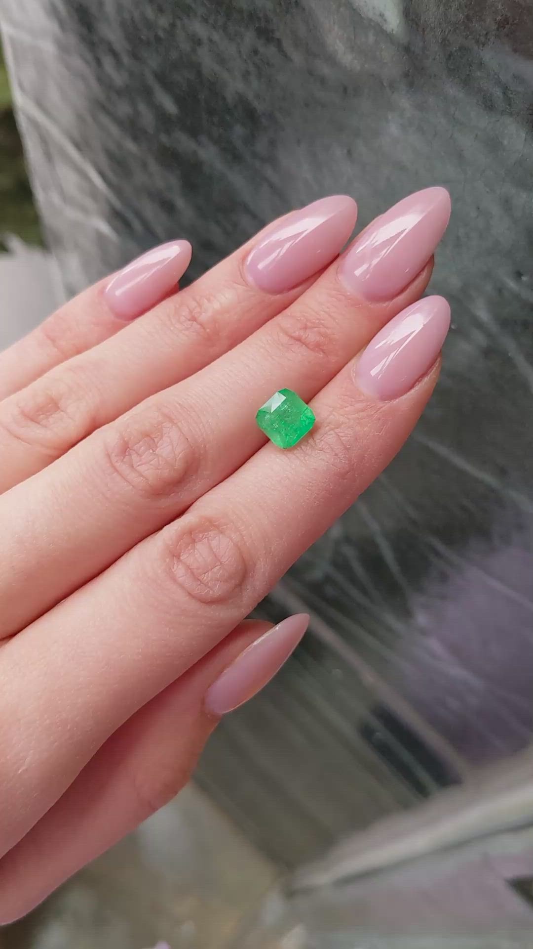 2.43 Ct. Emerald from Afghanistan Size Video