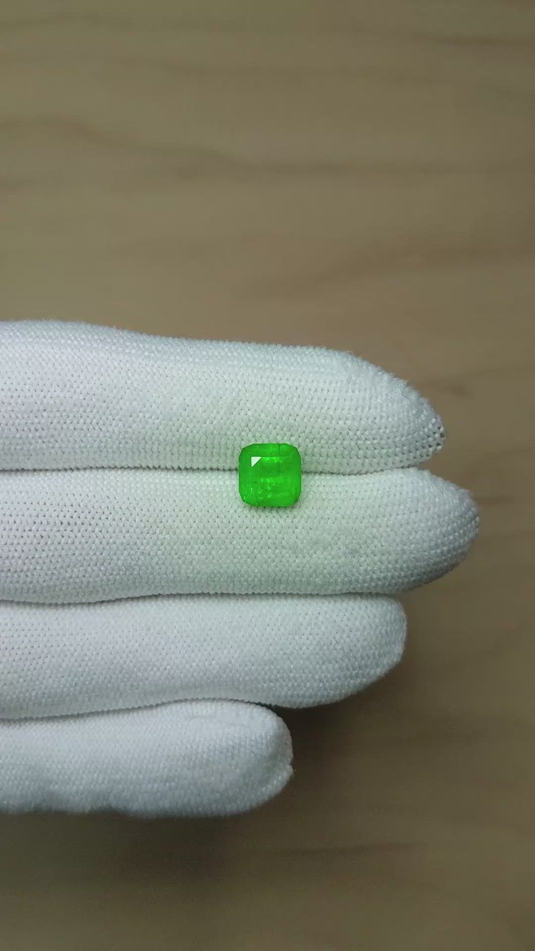 2.43 Ct. Emerald from Afghanistan Size Video