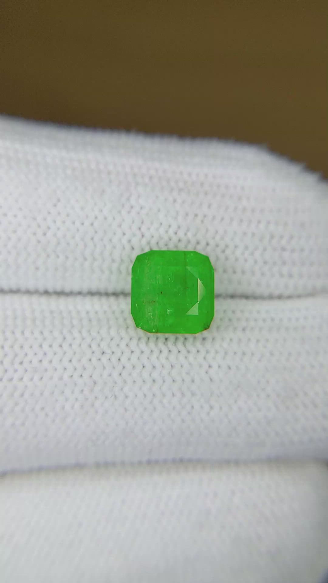 2.43 Ct. Emerald from Afghanistan Size Video