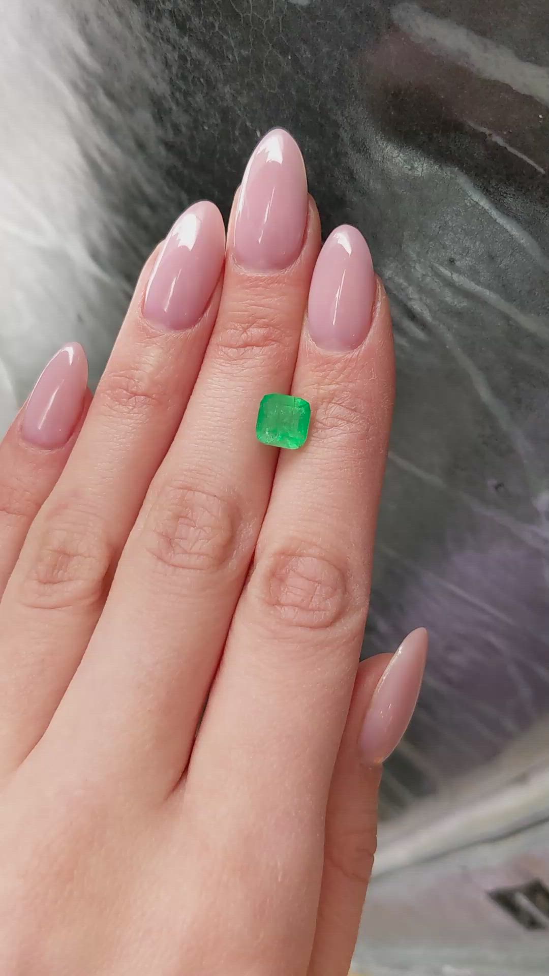 2.43 Ct. Emerald from Afghanistan Size Video