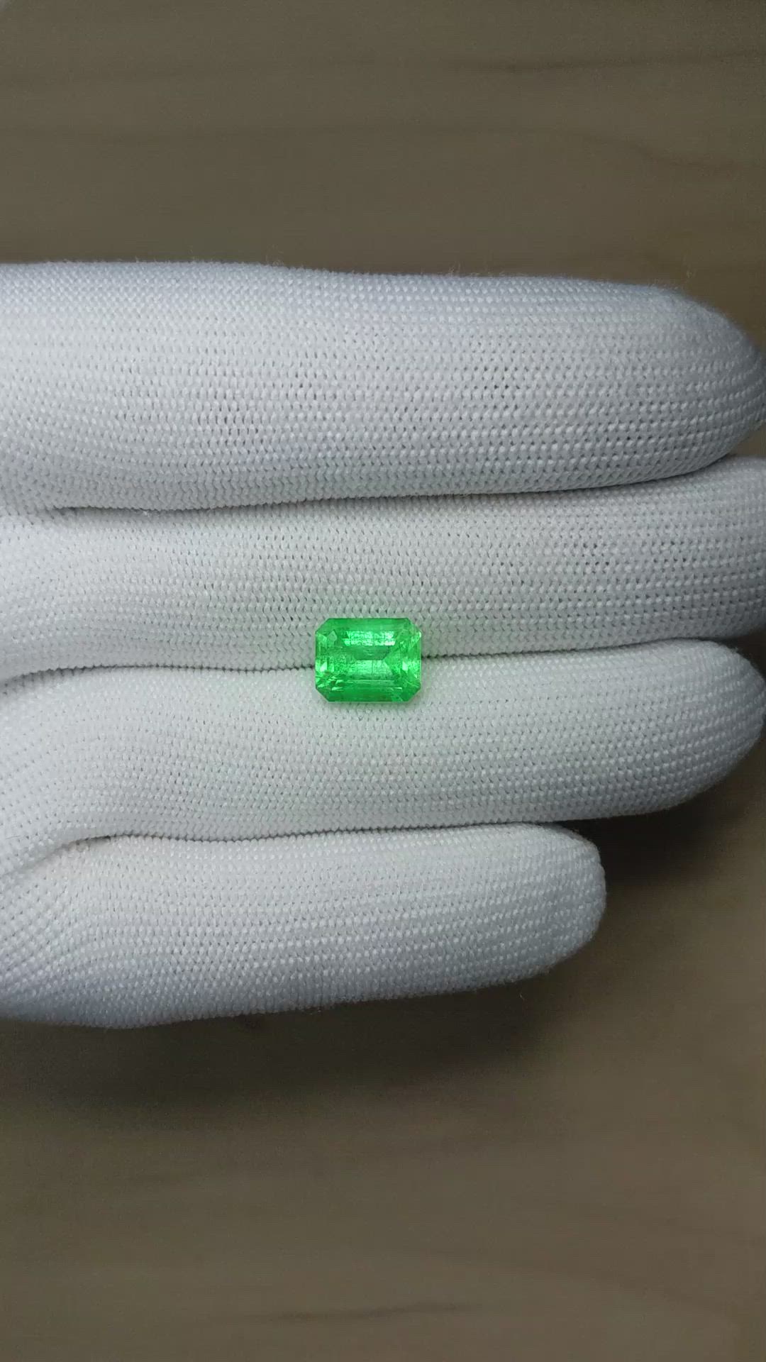 3.88 Ct. Emerald from Afghanistan Size Video