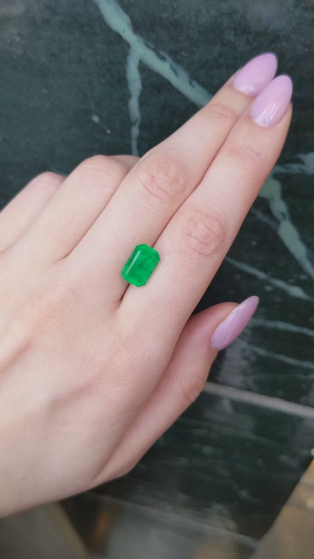 4.62 Ct. Emerald from Afghanistan Size Video