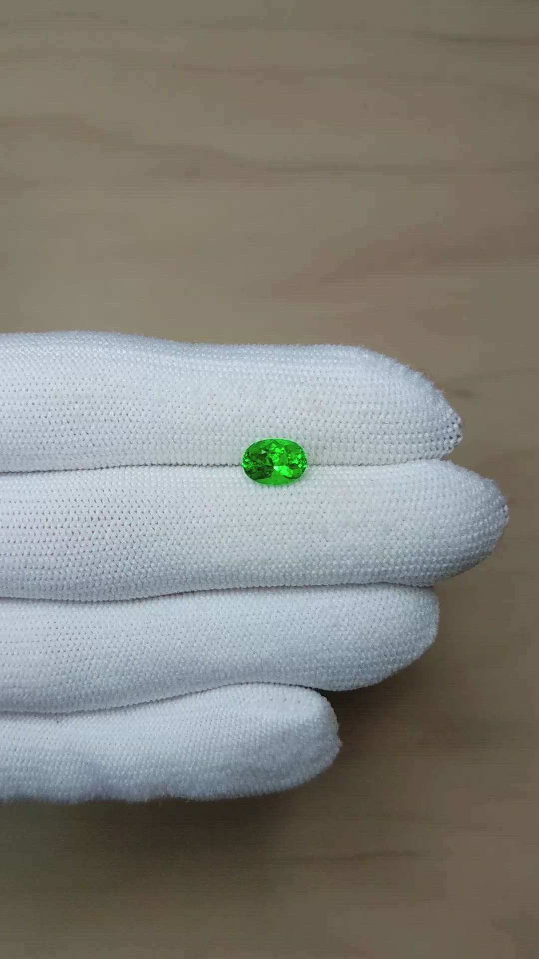 1.22 Ct. Emerald from Colombia - Muzo Size Video