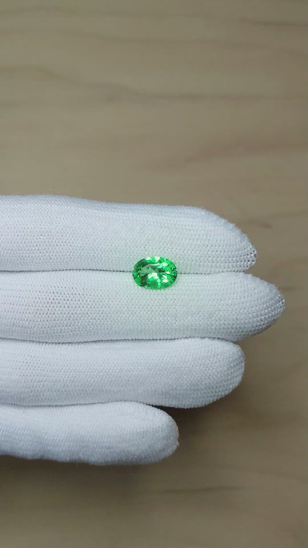 1.94 Ct. Emerald from Colombia Size Video