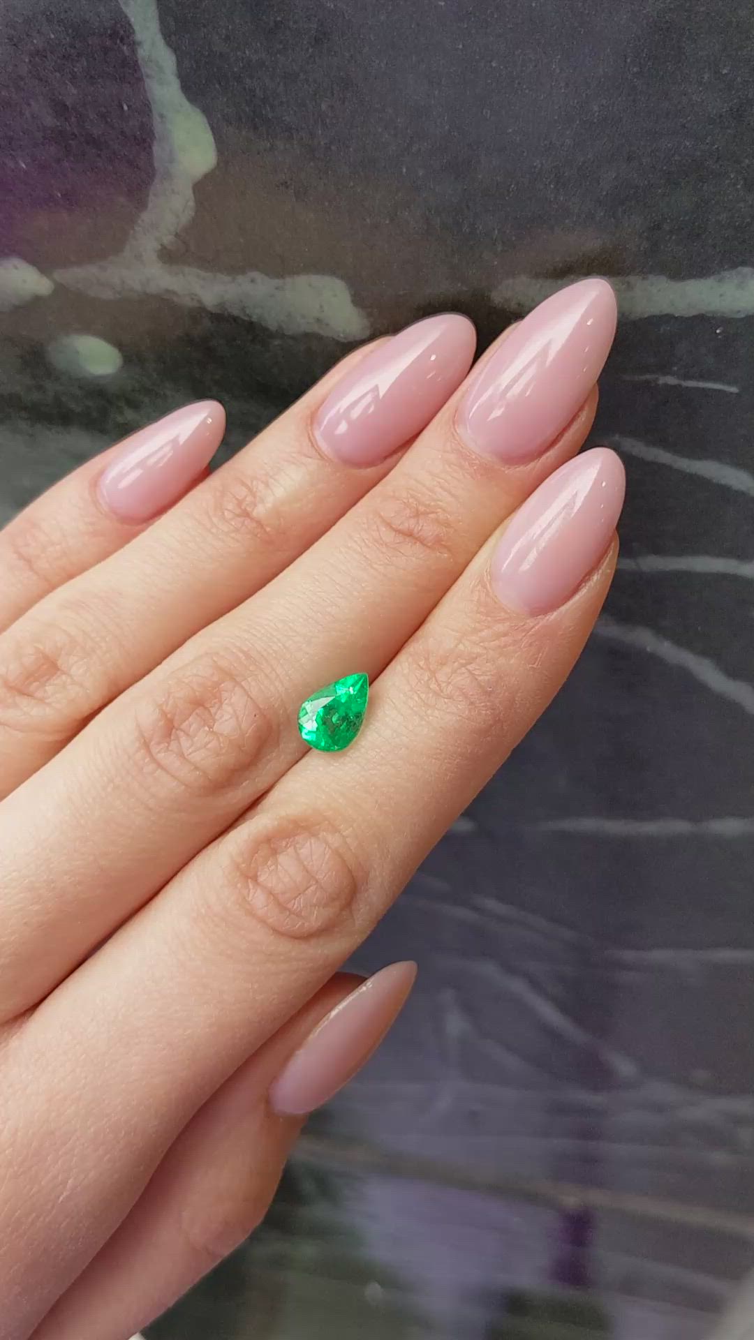 1.76 Ct. Emerald from Colombia Size Video