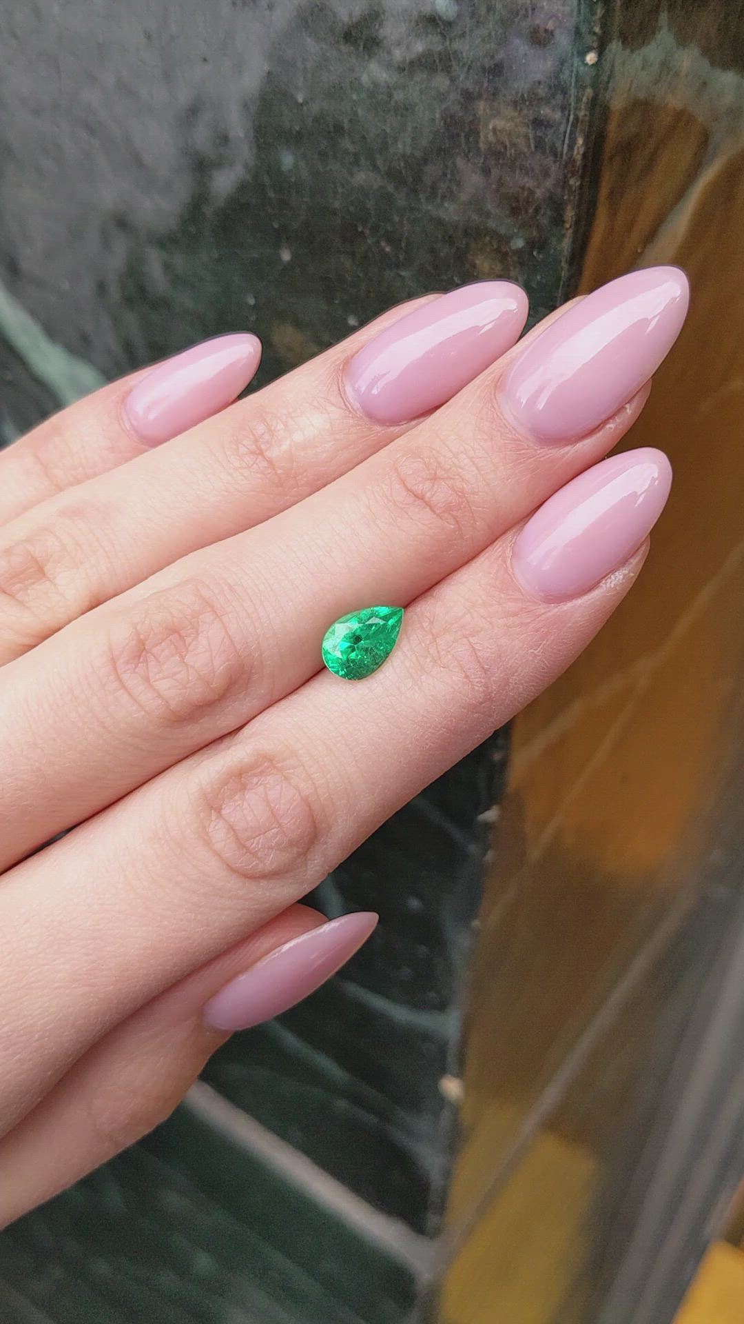 1.97 Ct. Emerald from Colombia Size Video