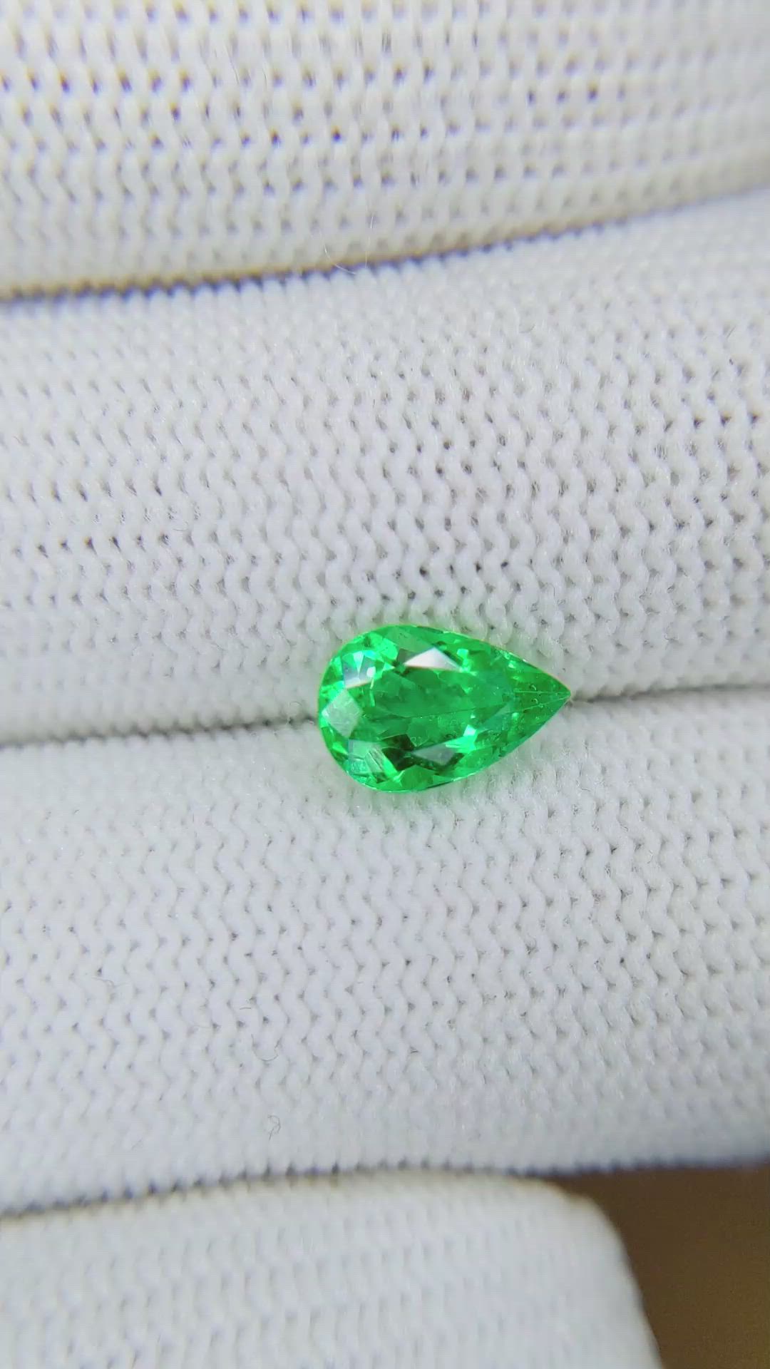 1.13 Ct. Emerald from Colombia Size Video