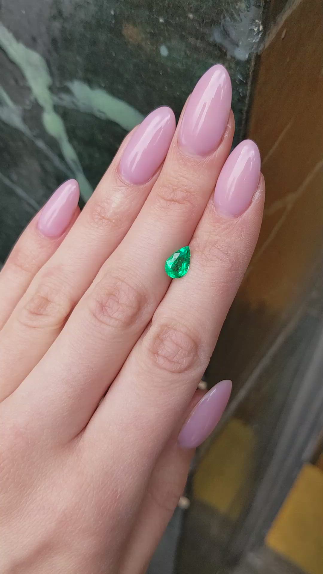 1.13 Ct. Emerald from Colombia Size Video