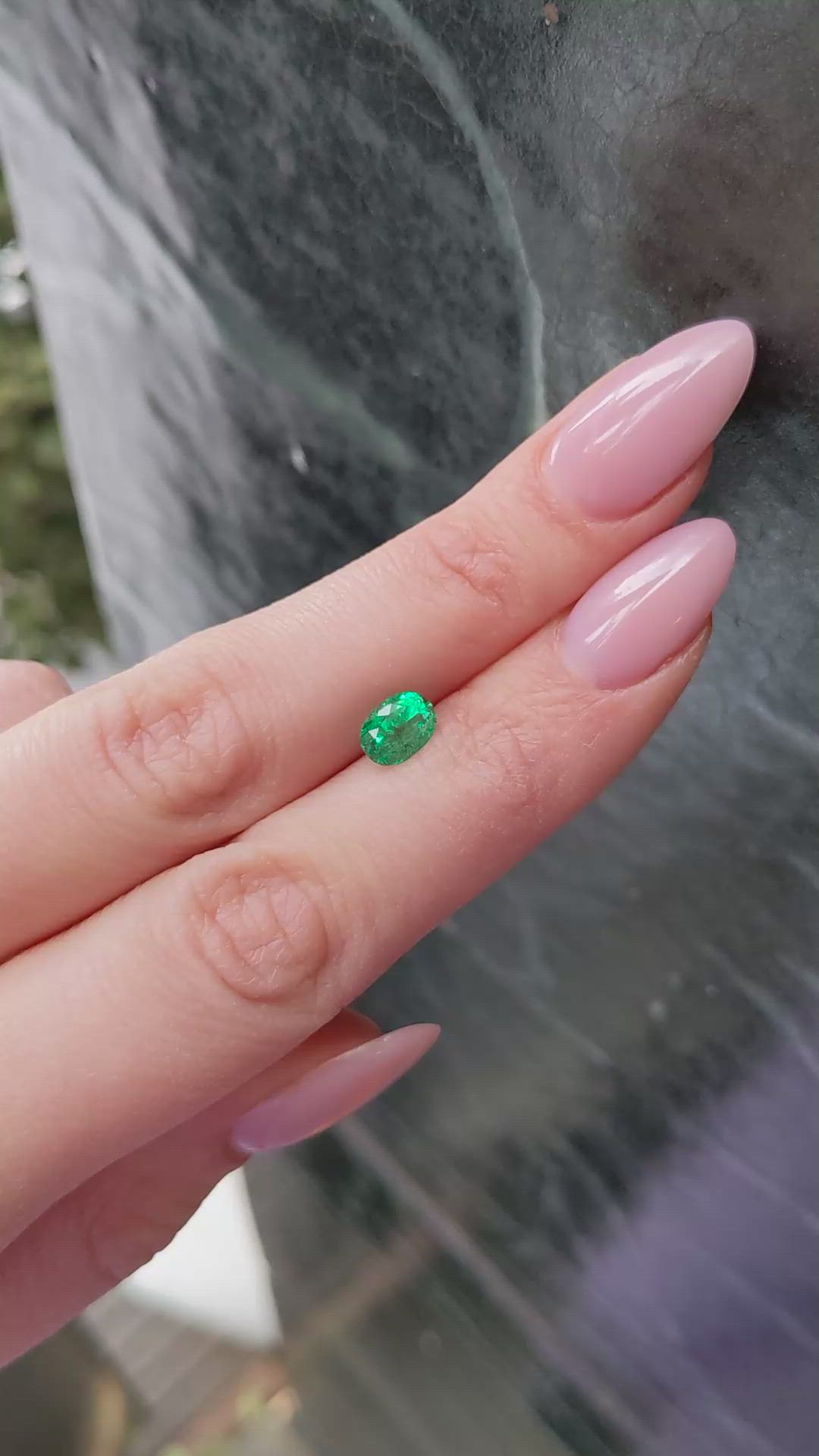 1.19 Ct. Emerald from Colombia Size Video