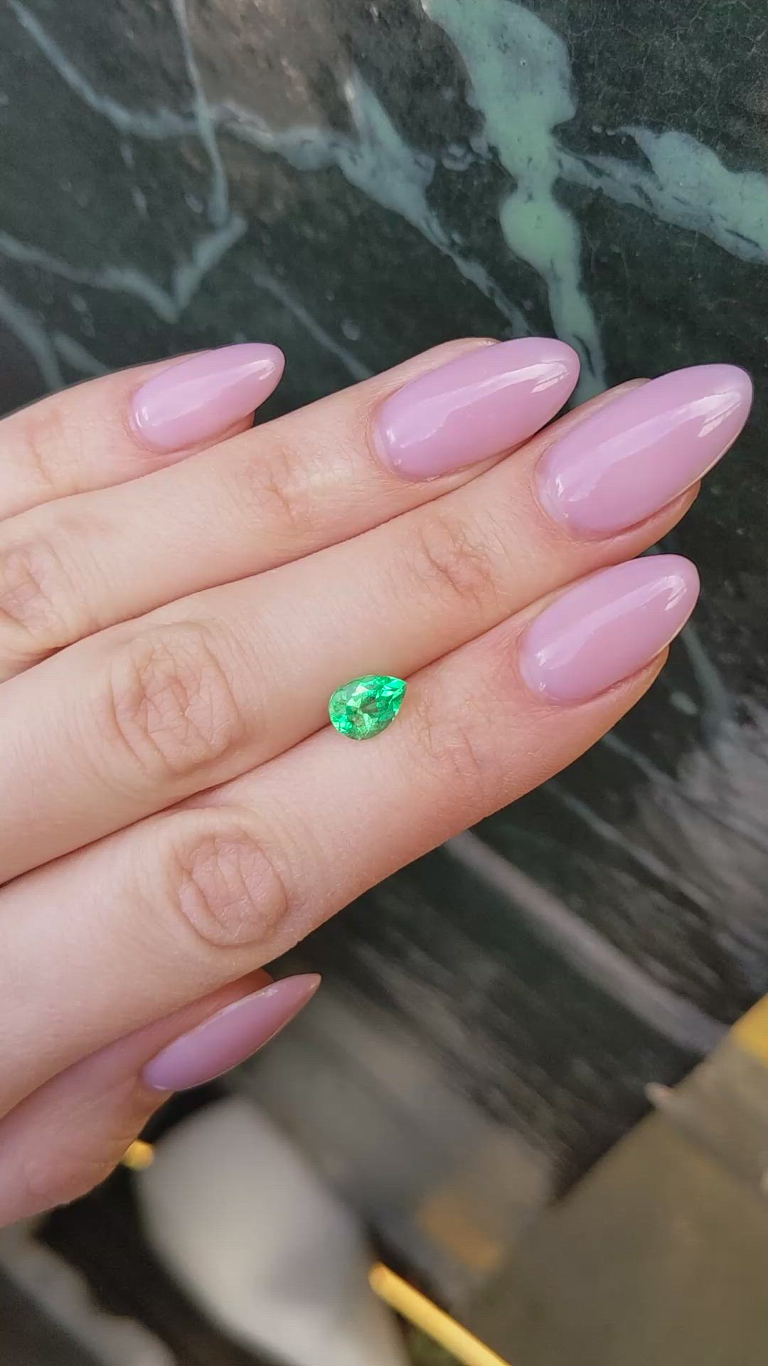 1.17 Ct. Emerald from Colombia Size Video