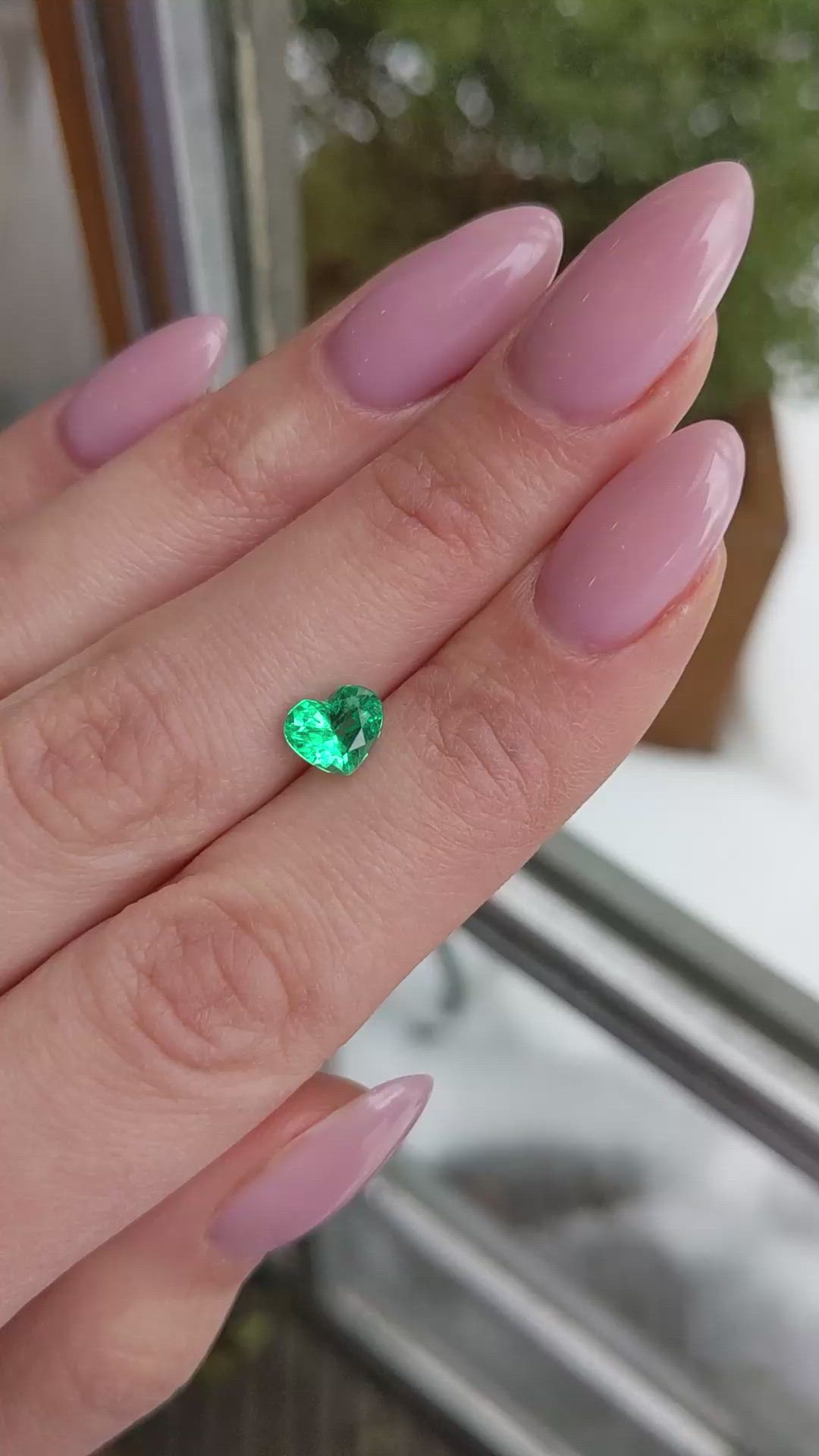 1.19 Ct. Emerald from Colombia Size Video