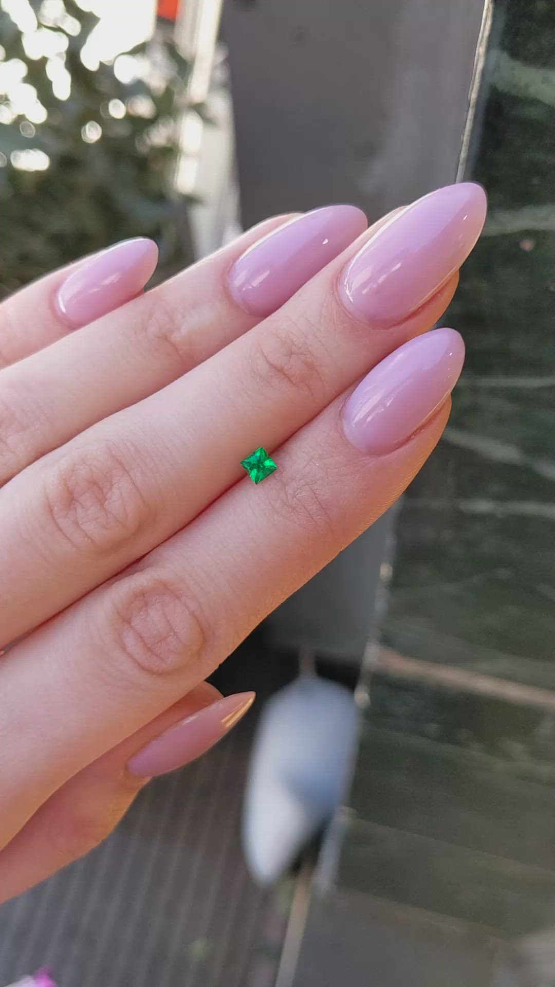 0.24 Ct. Emerald from Afghanistan Size Video