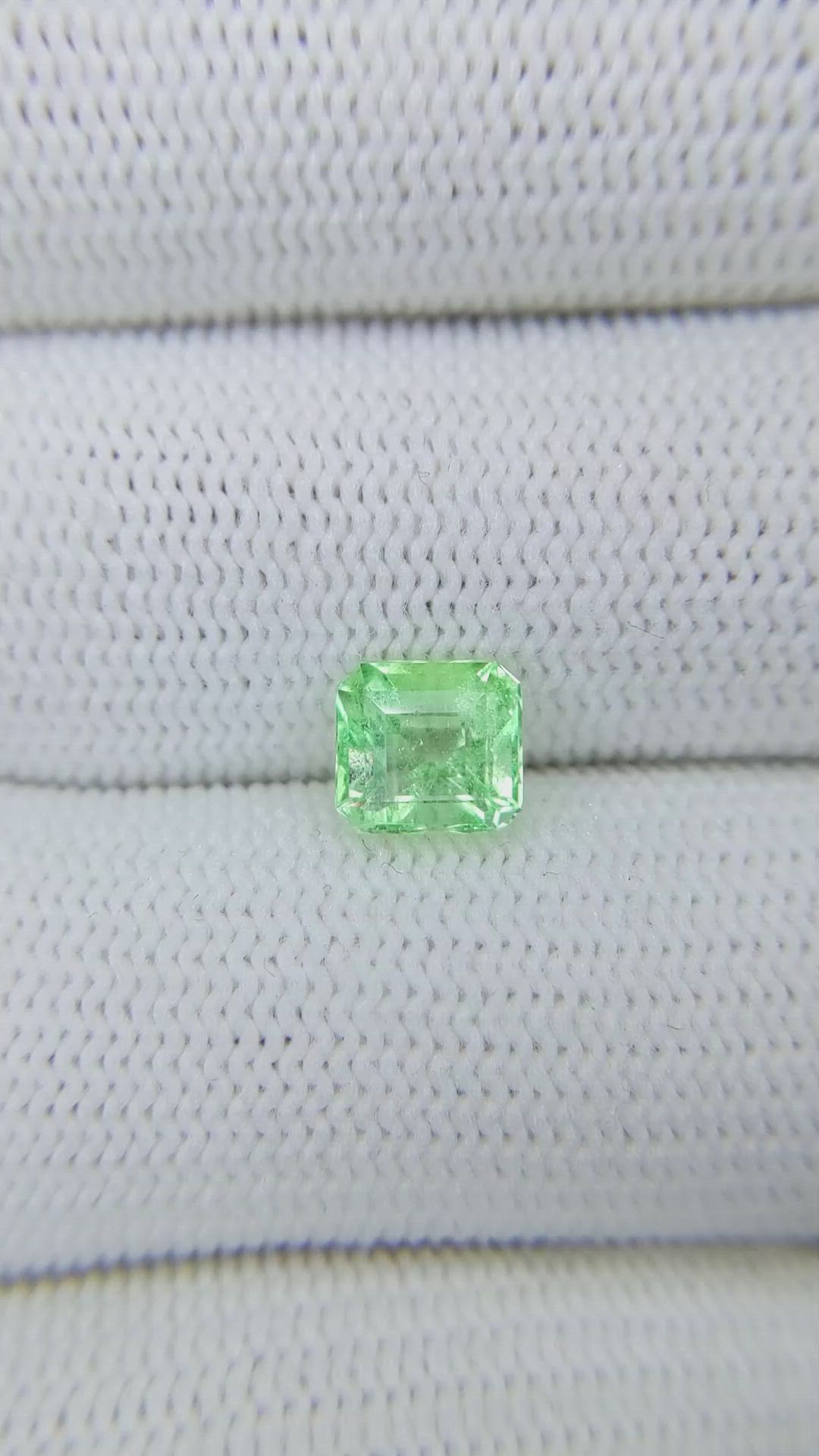 1.32 Ct. Emerald from Afghanistan Size Video