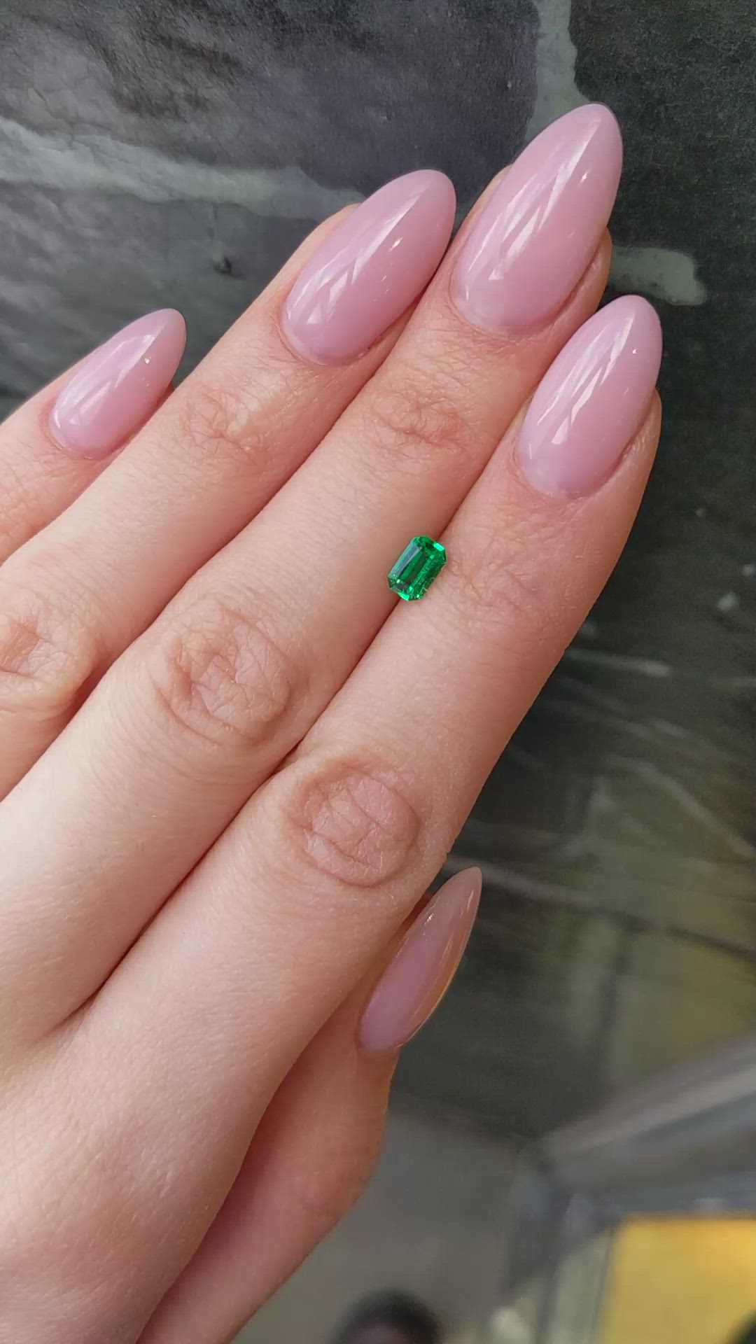 0.50 Ct. Emerald from Afghanistan Size Video