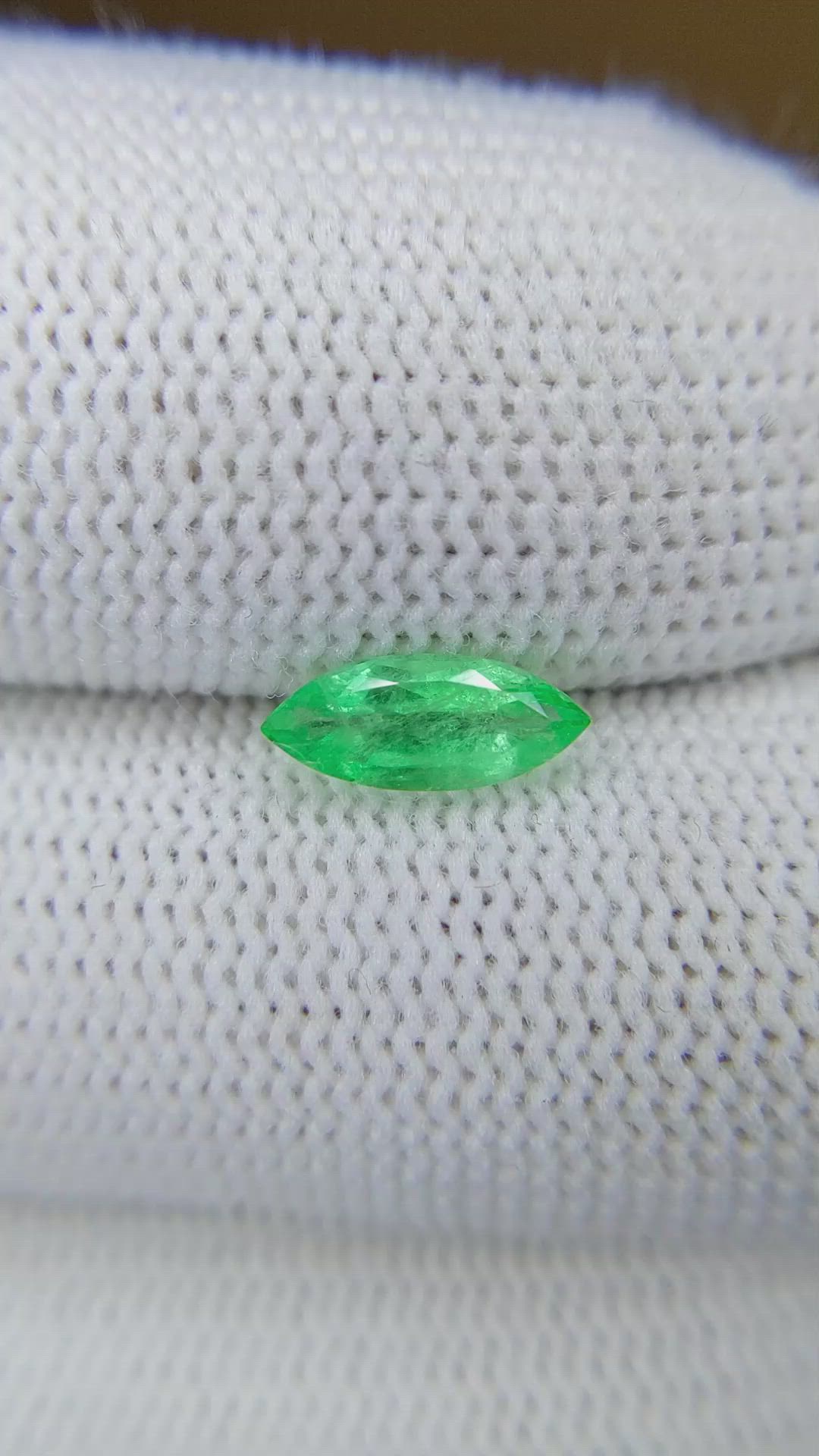 0.77 Ct. Emerald from Afghanistan Size Video