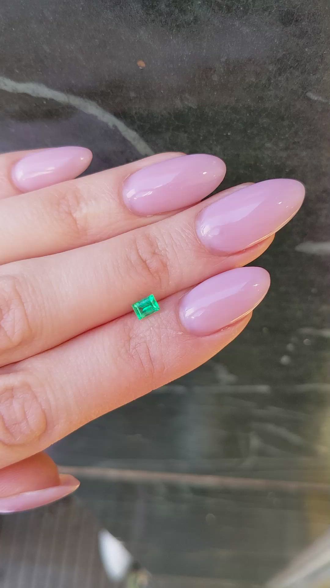 0.32 Ct. Emerald from Afghanistan Size Video