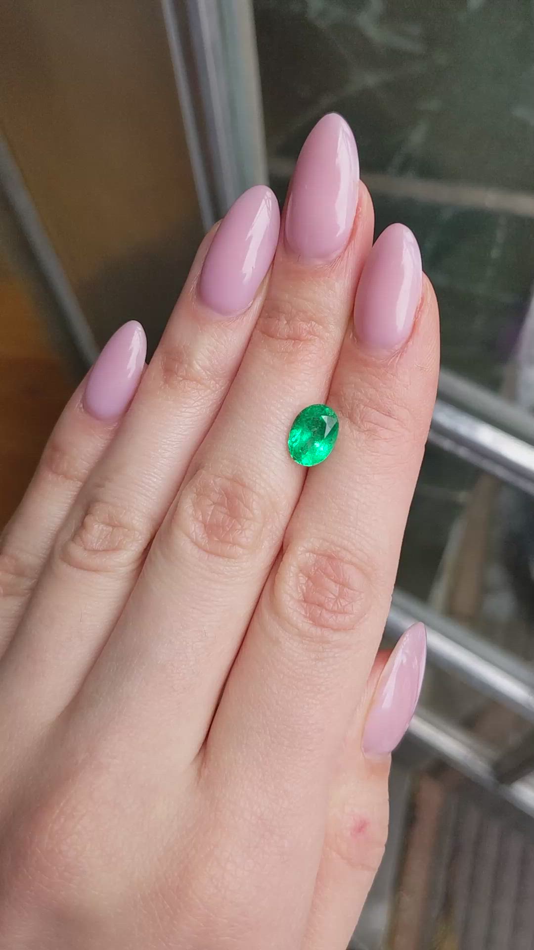 2.07 Ct. Emerald from Russia Size Video