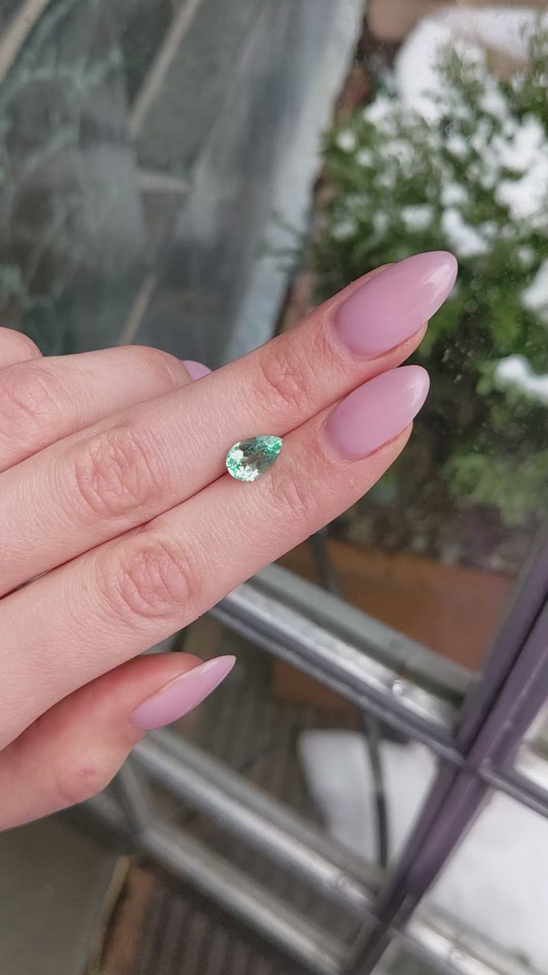 1.77 Ct. Emerald from Russia Size Video