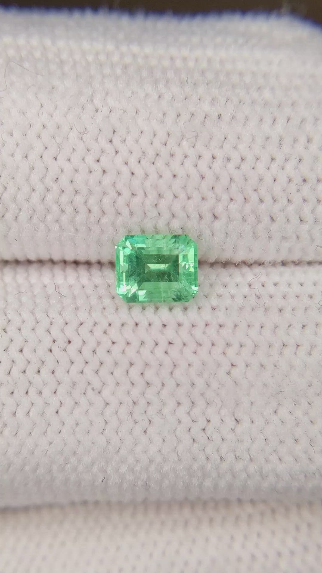 0.58 Ct. Emerald from Russia Size Video