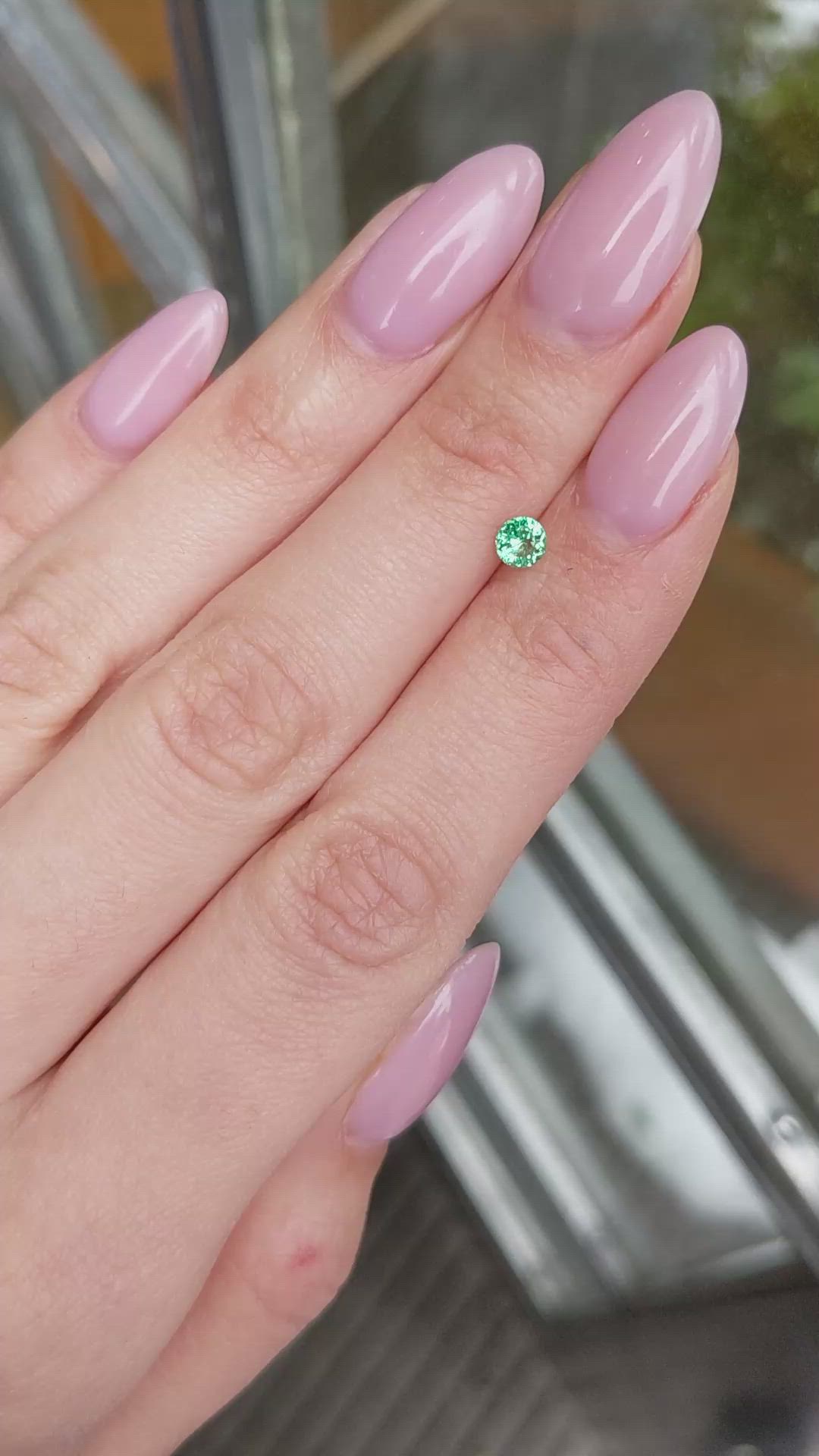 0.26 Ct. Emerald from Russia Size Video