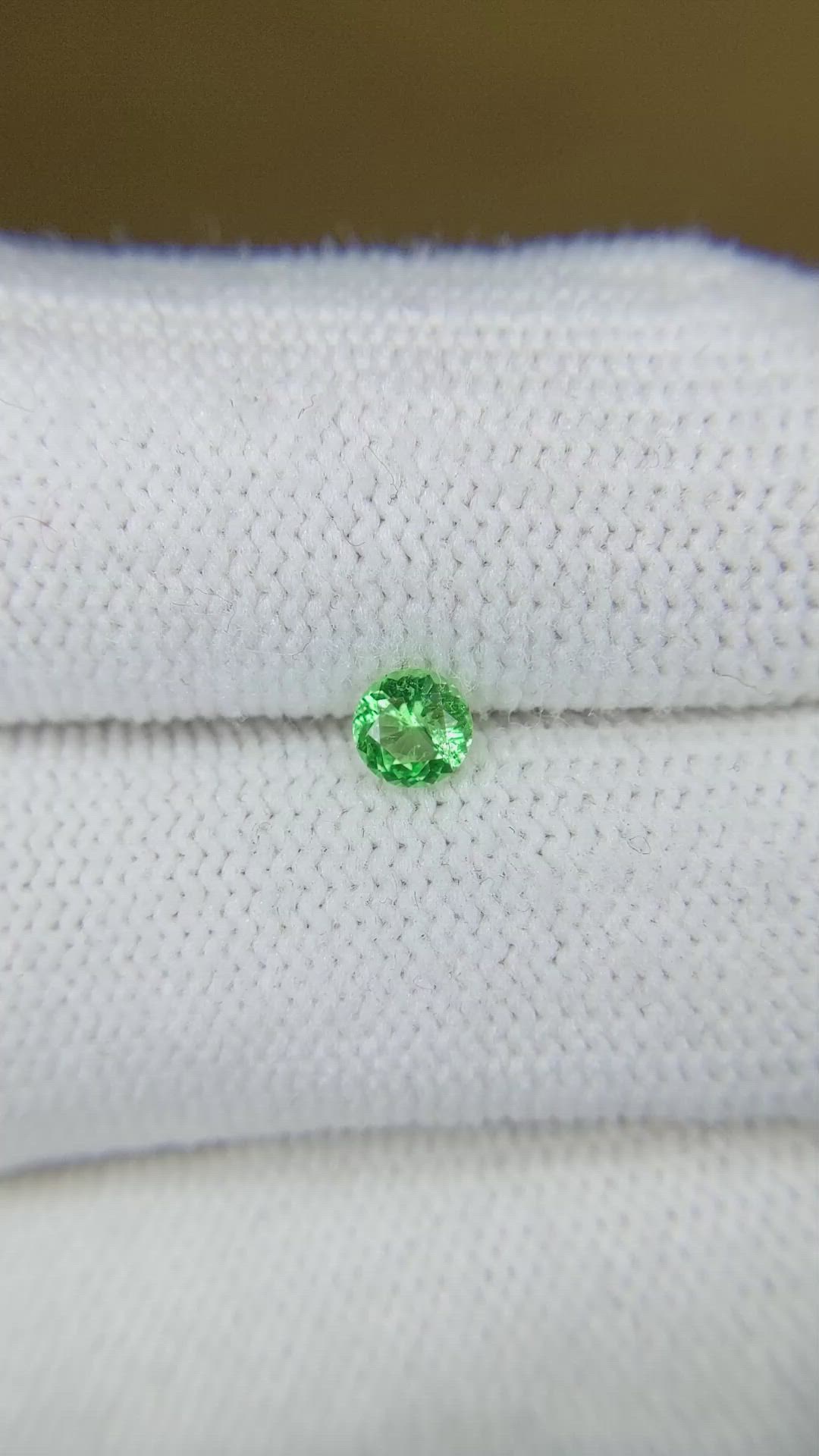0.26 Ct. Emerald from Russia Size Video