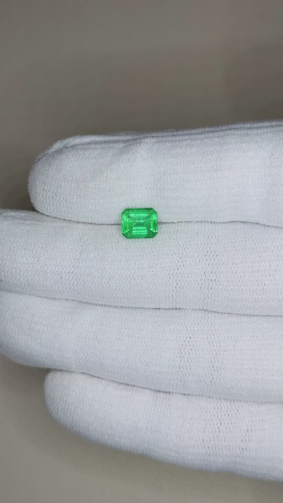 1.02 Ct. Emerald from Afghanistan Size Video