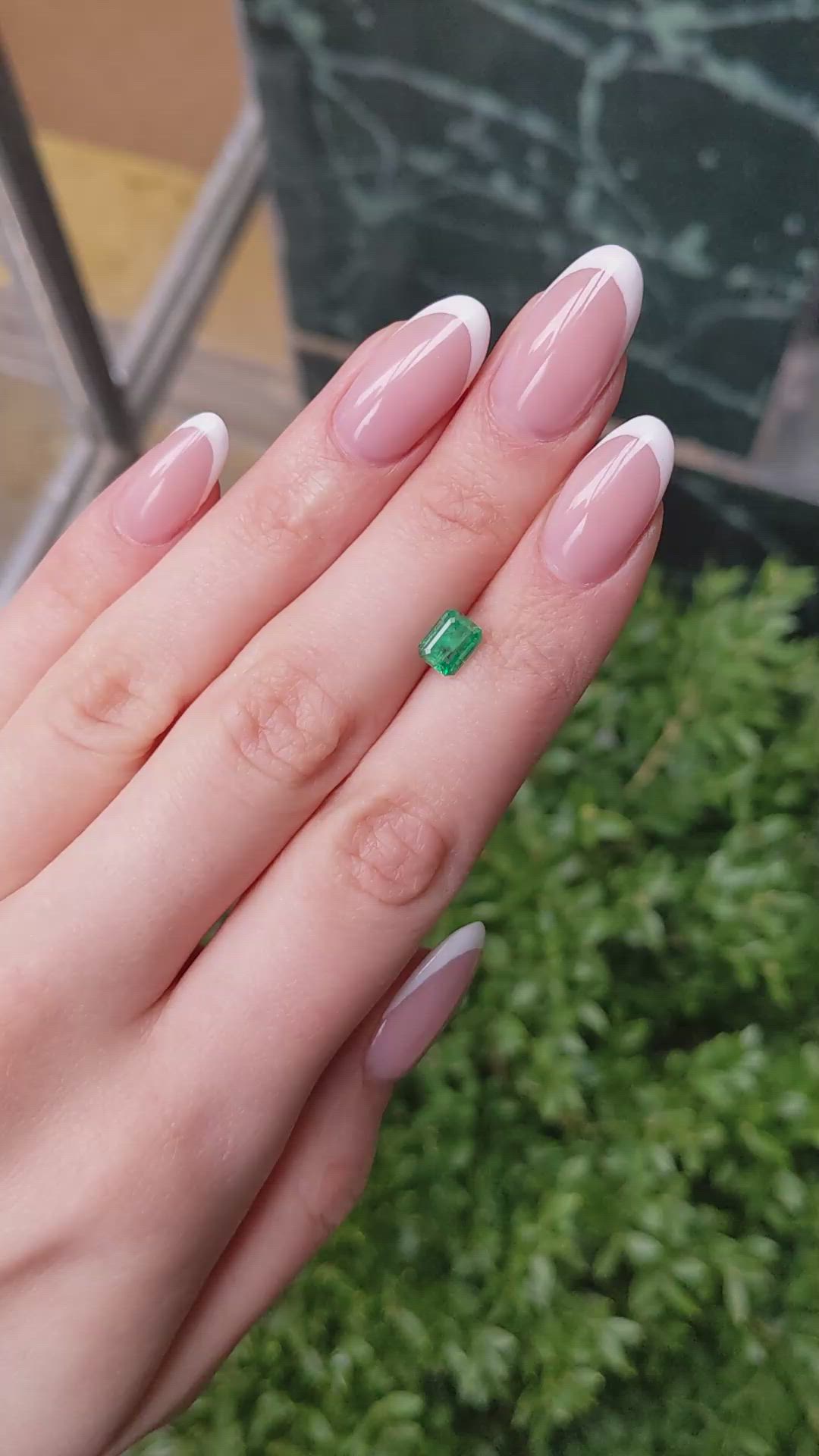 1.13 Ct. Emerald from Afghanistan Size Video