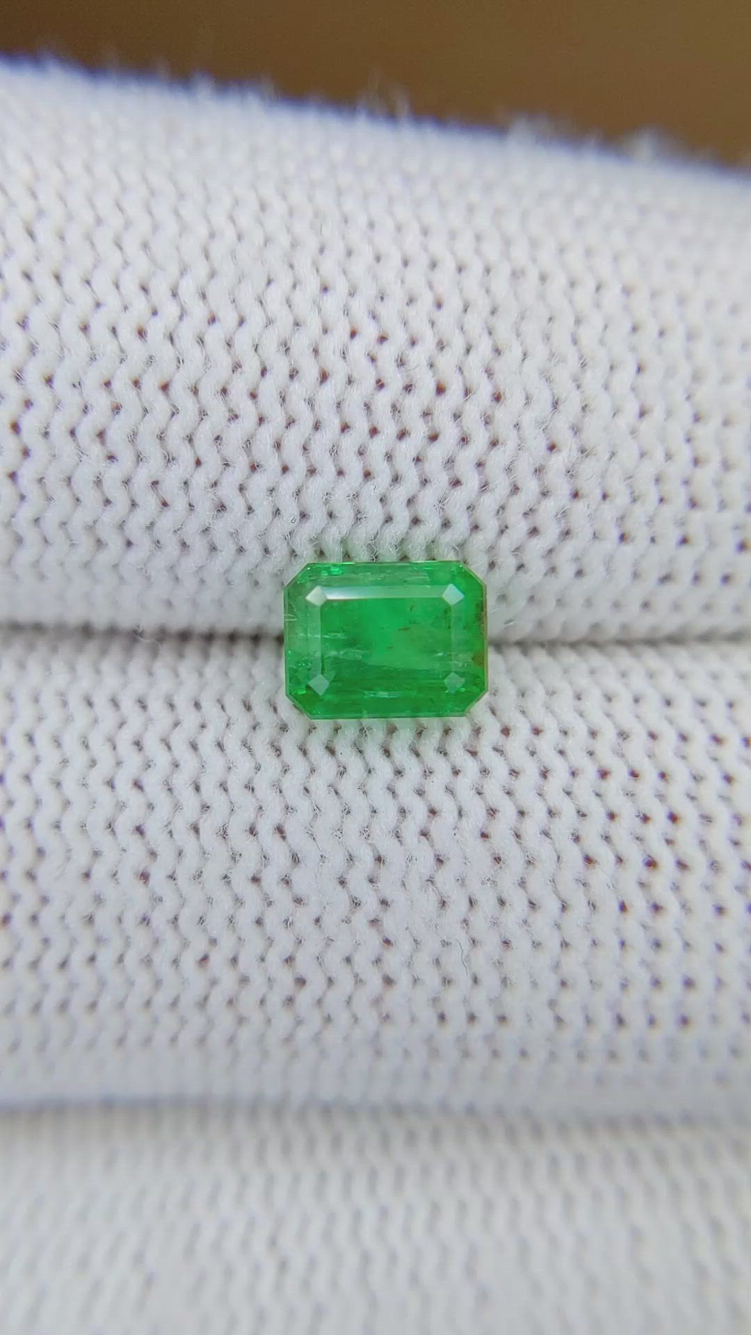 1.13 Ct. Emerald from Afghanistan Size Video