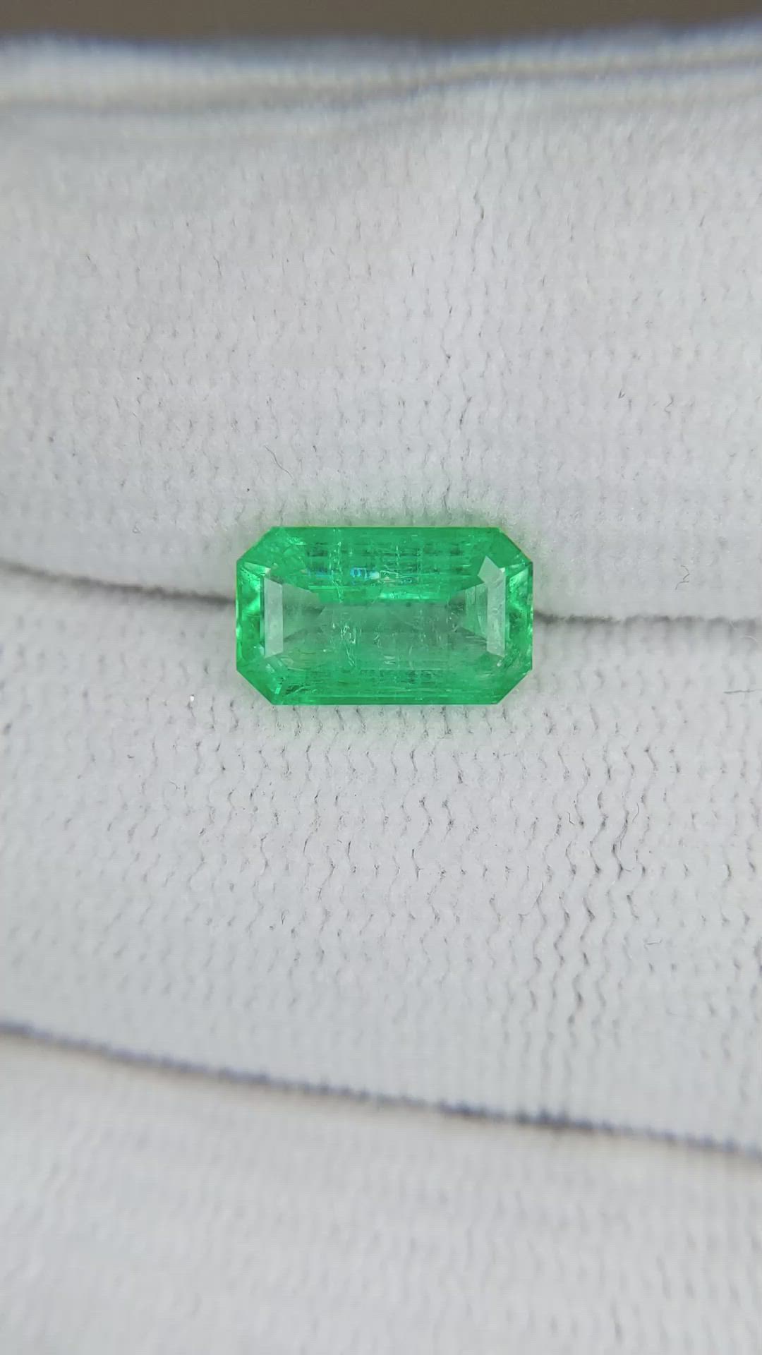 1.53 Ct. Emerald from Afghanistan Size Video